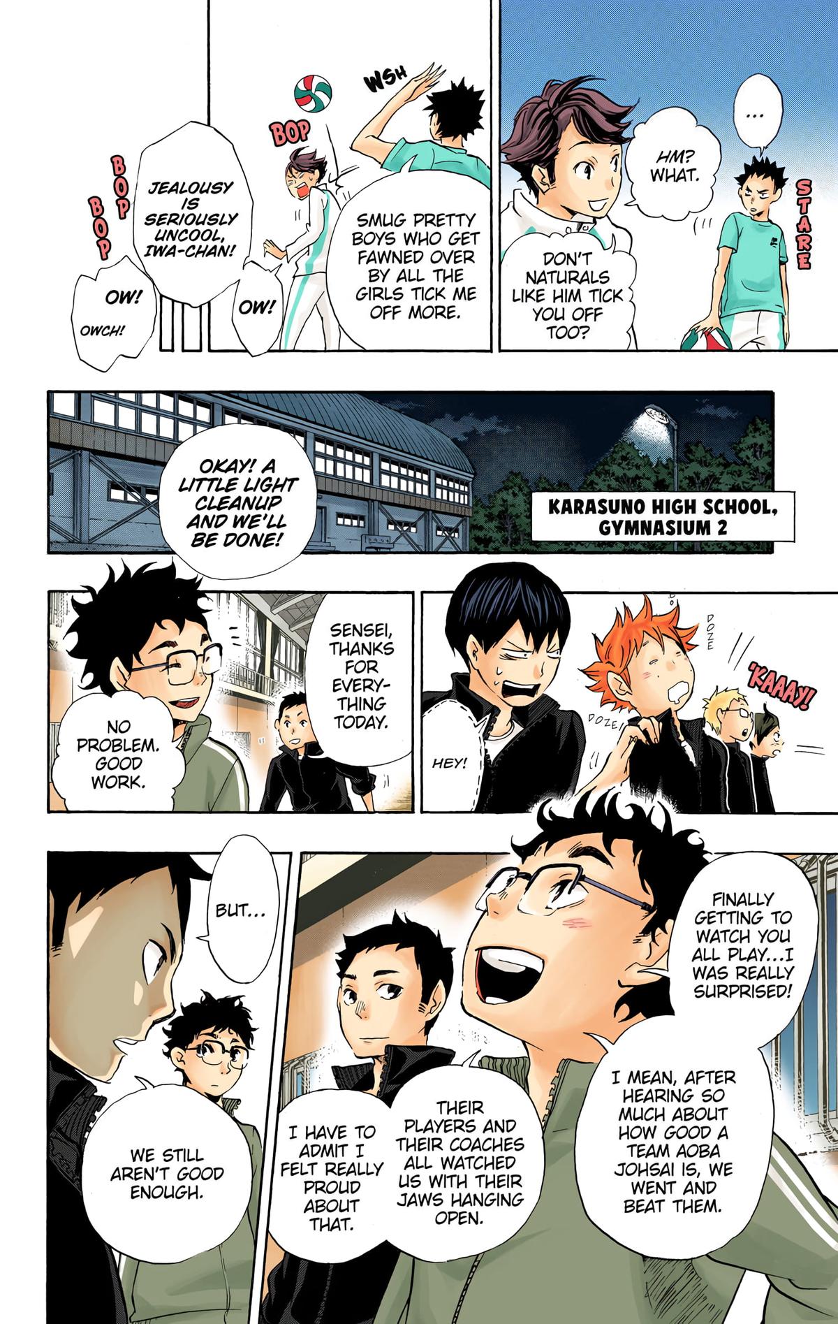 Read Haikyu!! (Color) Manga Online