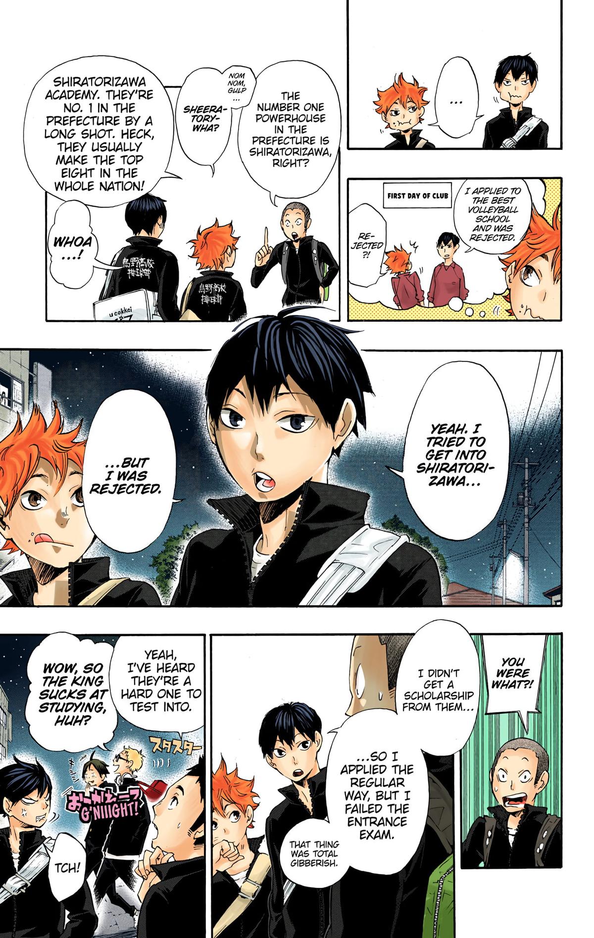 Read Haikyu!! (Color) Manga Online