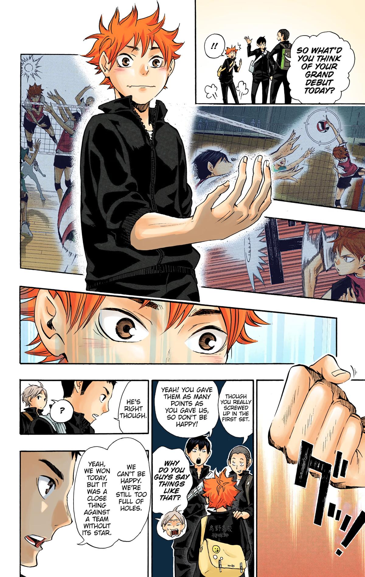Read Haikyu!! (Color) Manga Online