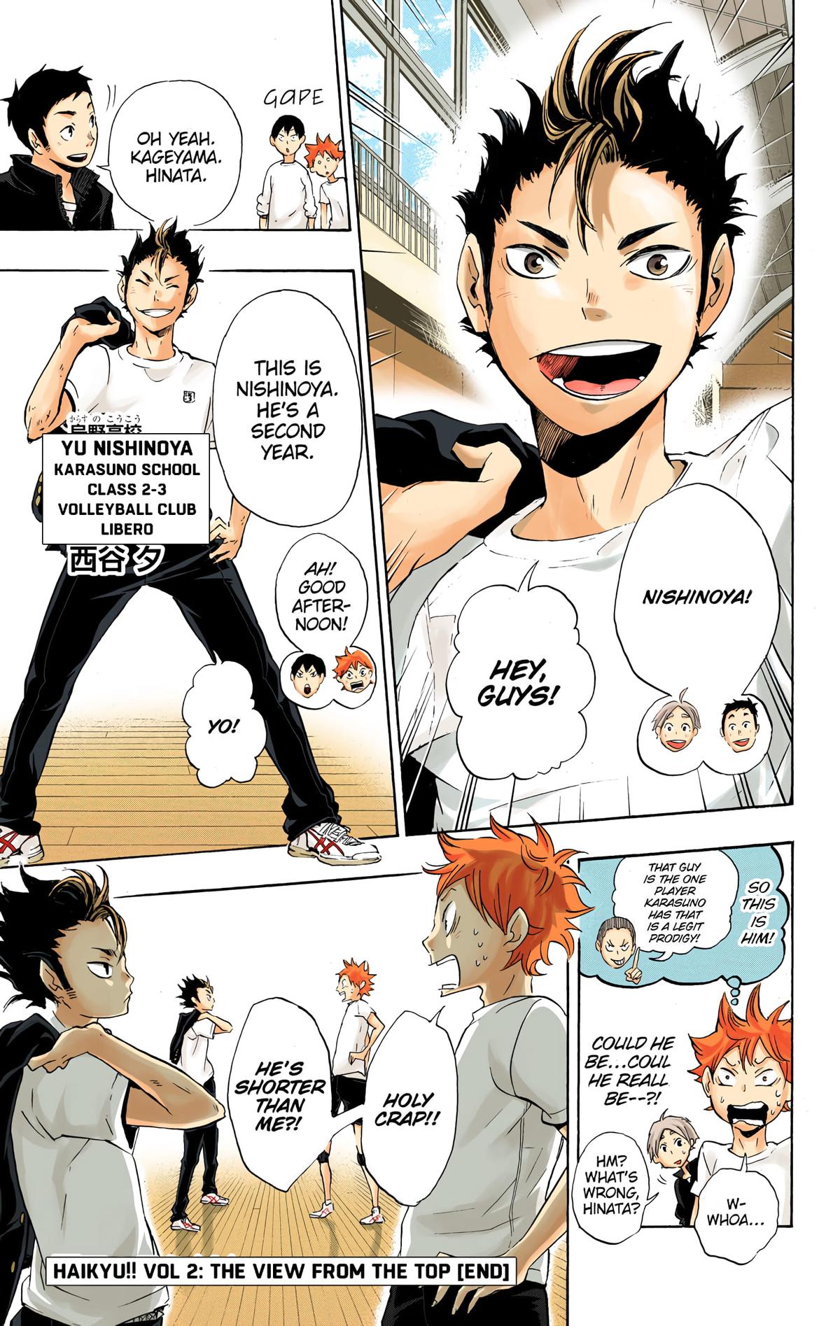 Read Haikyu!! (Color) Manga Online
