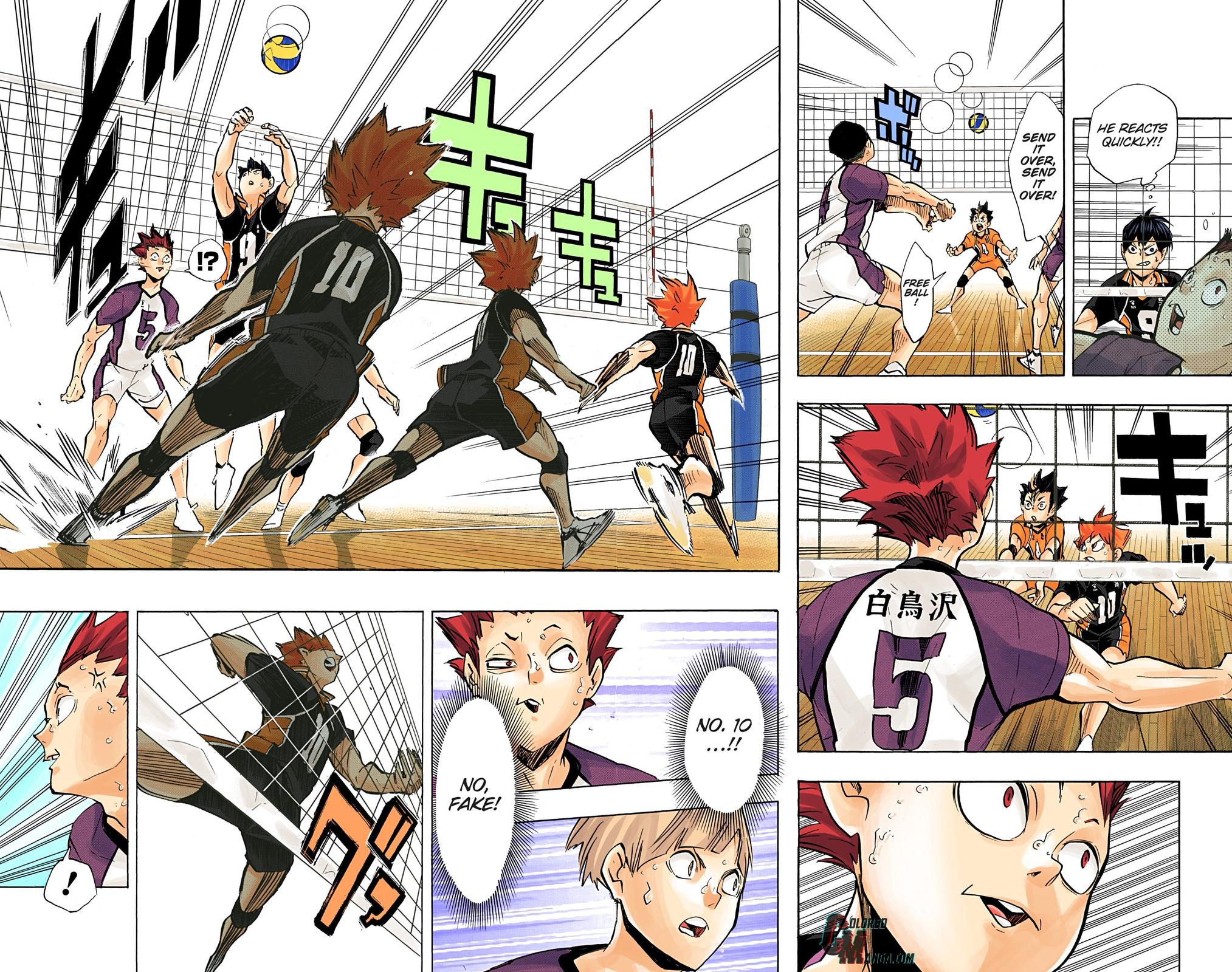 Read Haikyu!! (Color) Manga Online