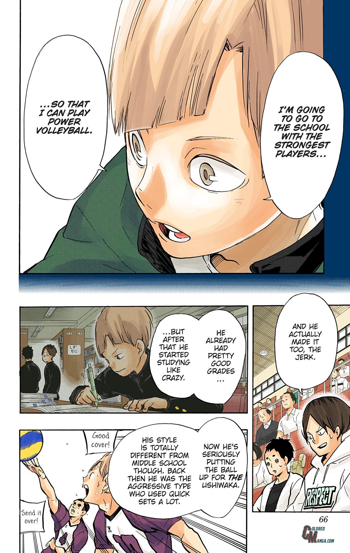 Read Haikyu!! (Color) Manga Online