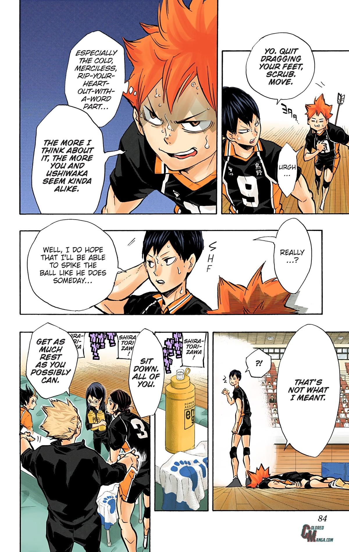 Read Haikyu!! (Color) Manga Online