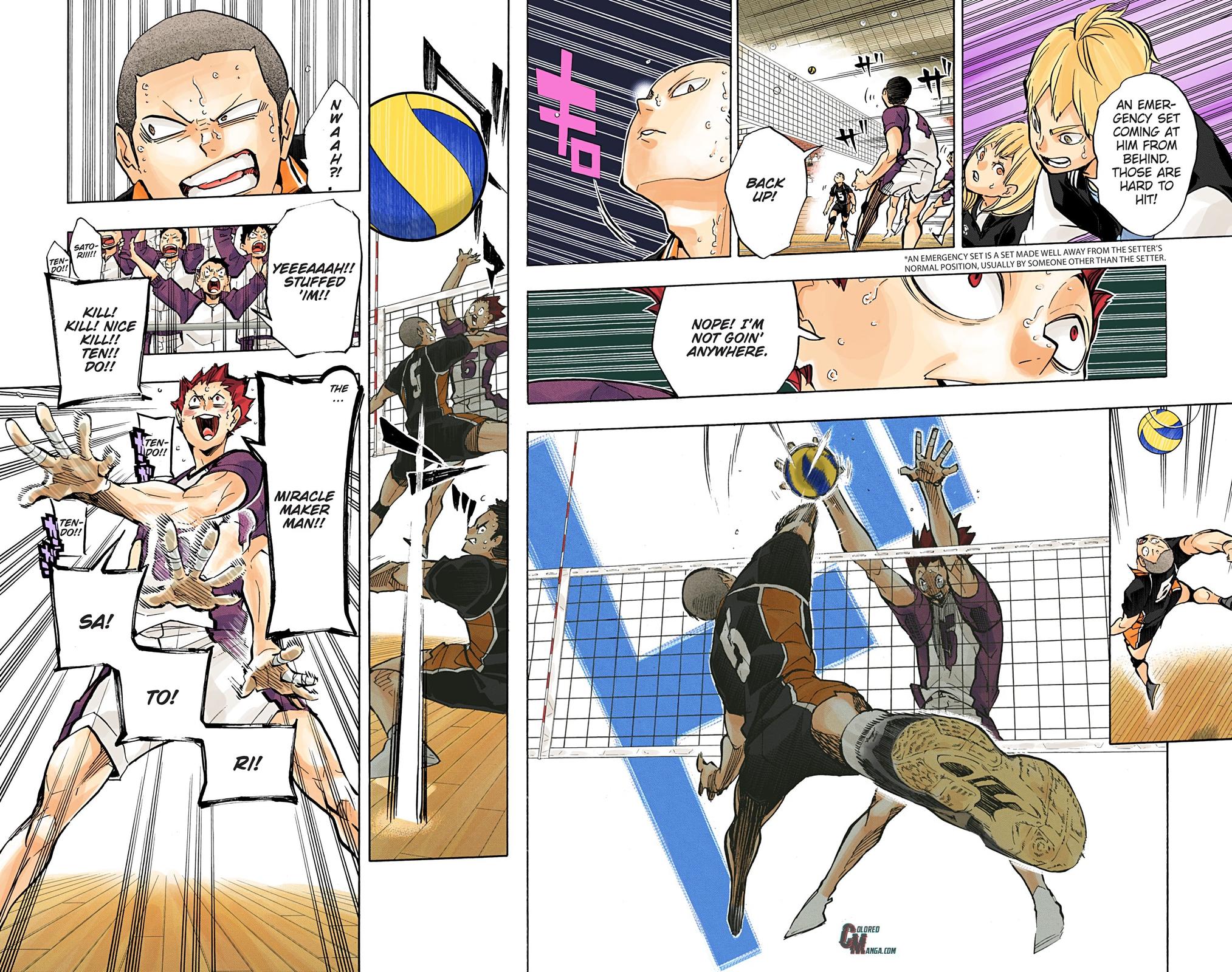 Read Haikyu!! (Color) Manga Online