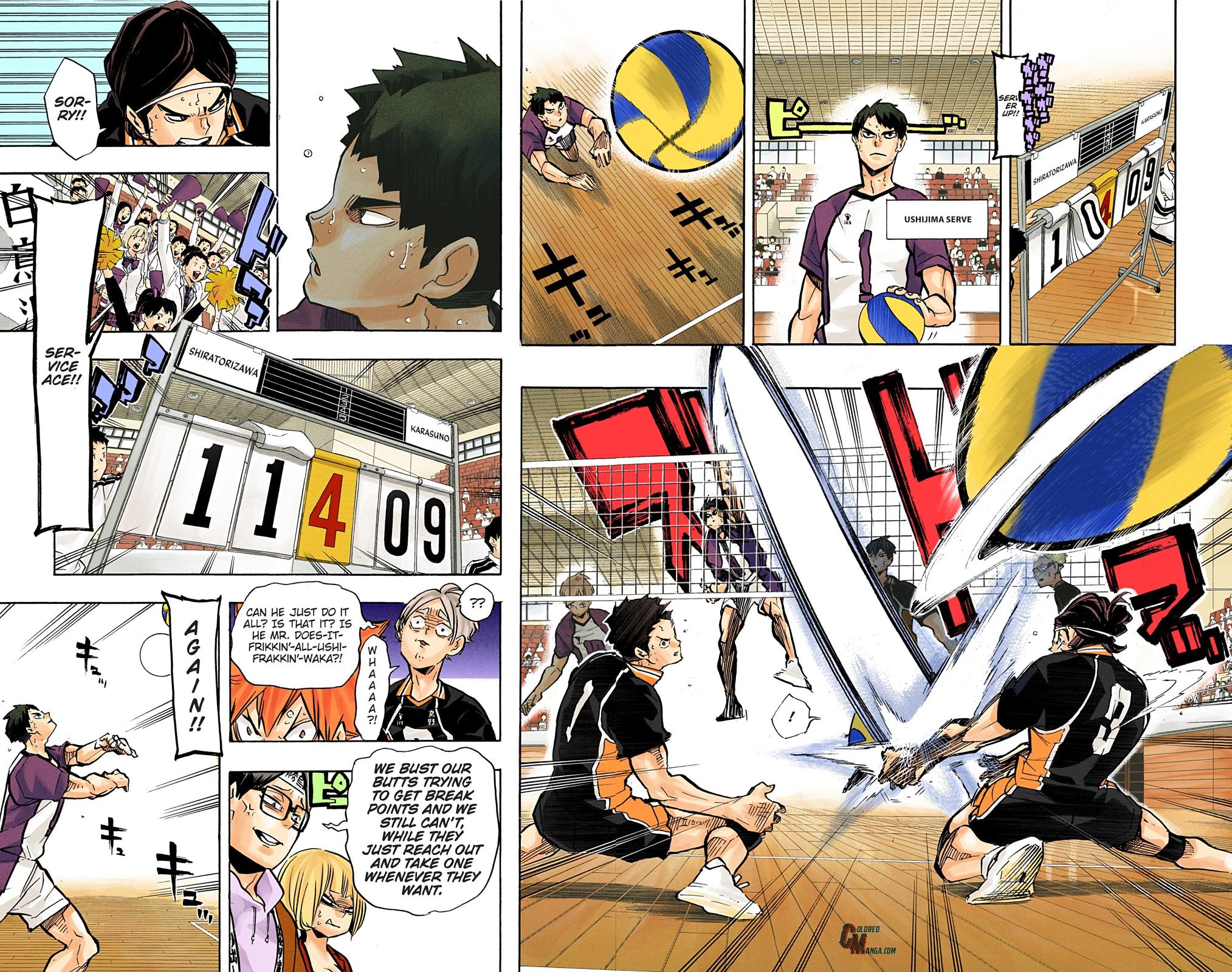 Read Haikyu!! (Color) Manga Online