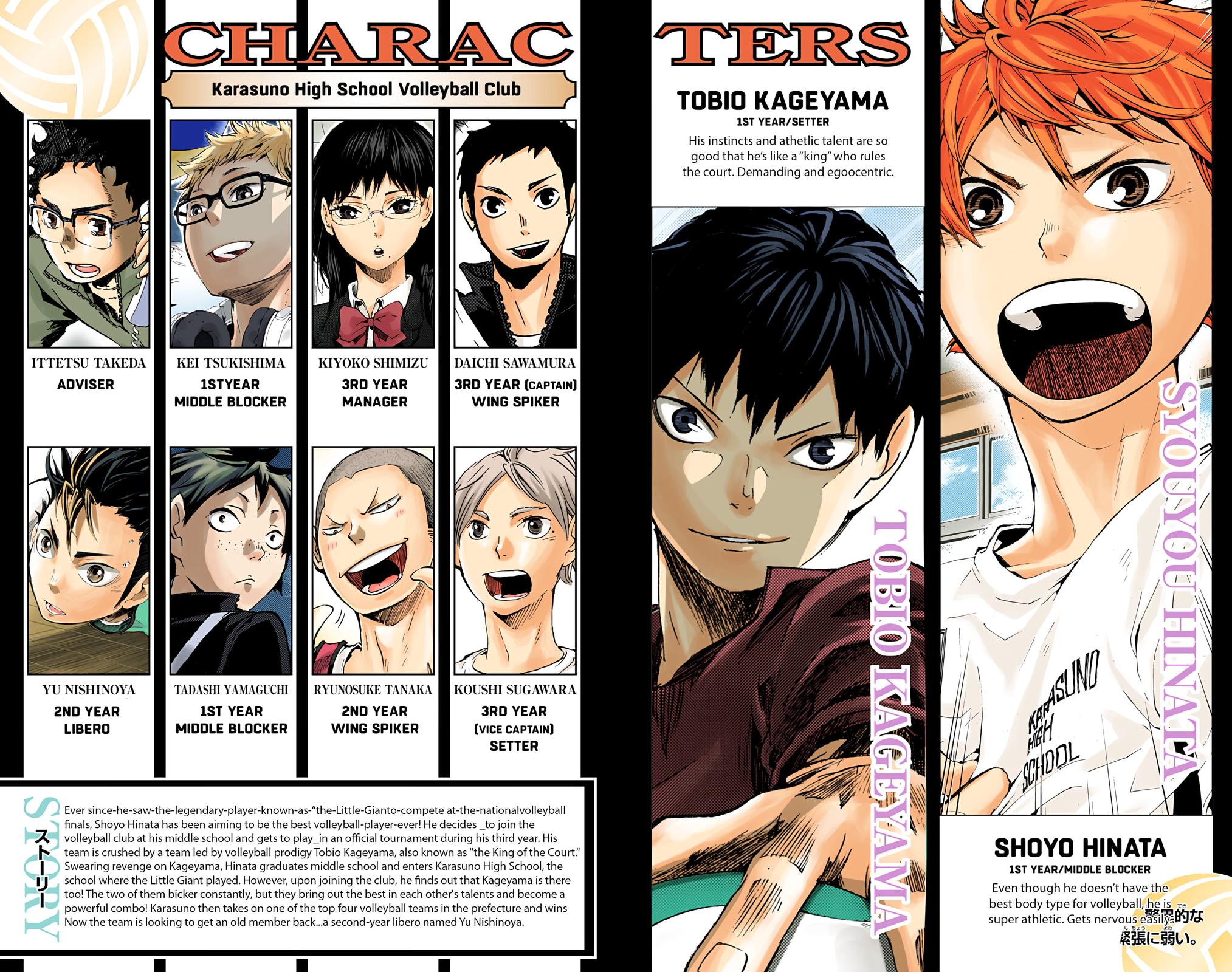 Read Haikyu!! (Color) Manga Online