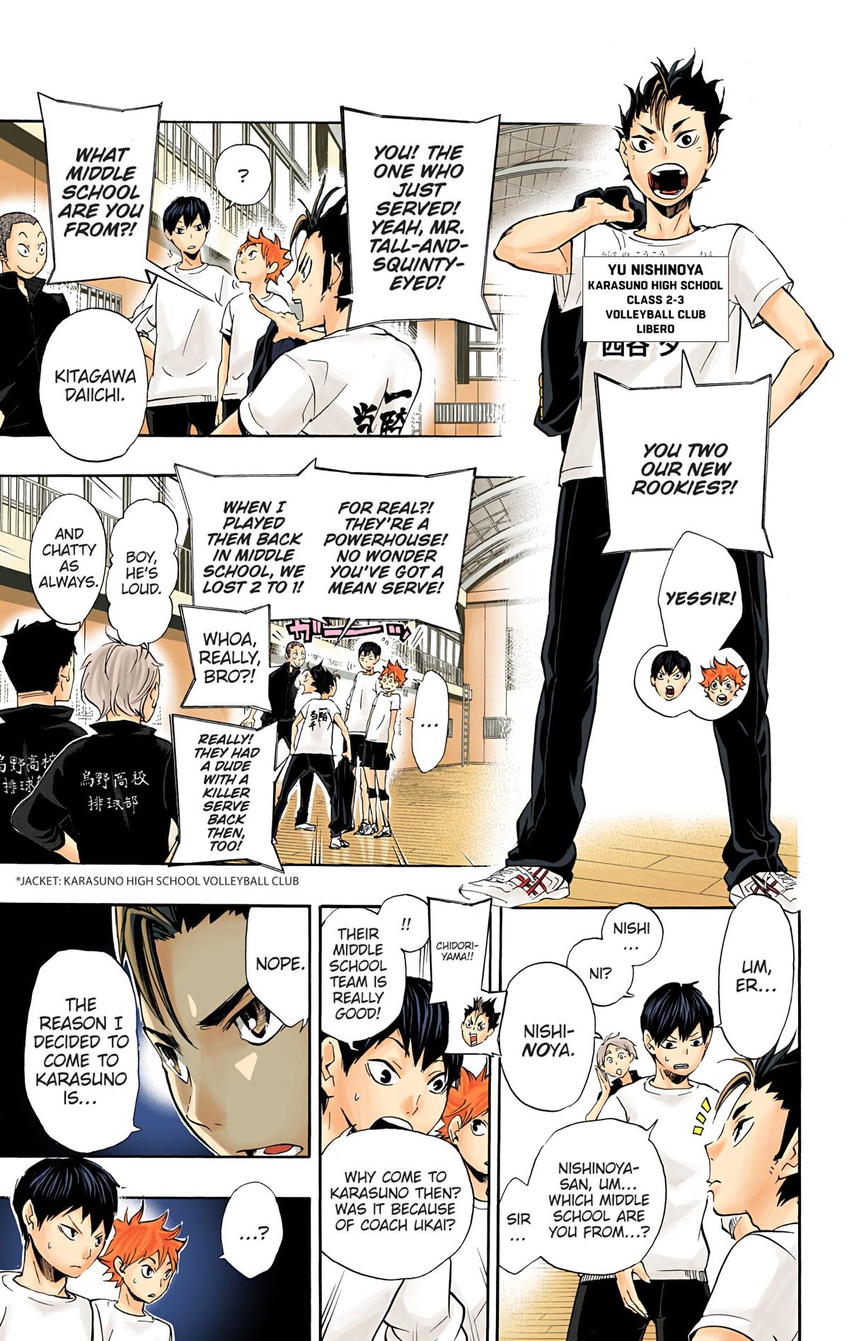 Read Haikyu!! (Color) Manga Online
