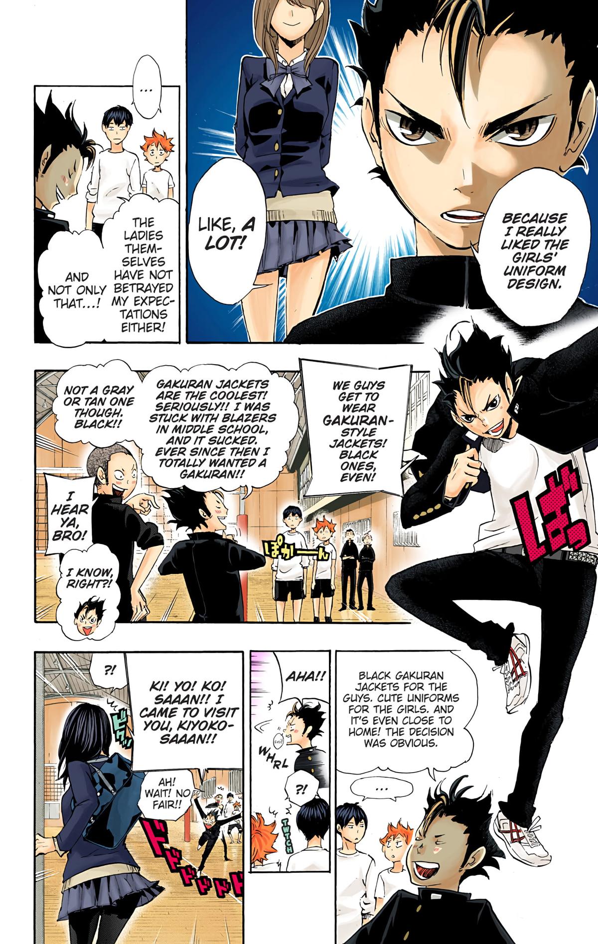 Read Haikyu!! (Color) Manga Online