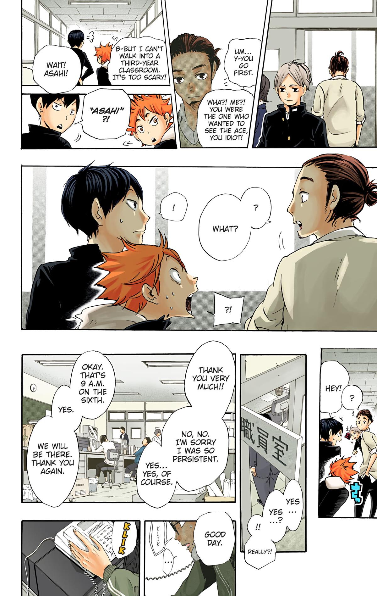 Read Haikyu!! (Color) Manga Online