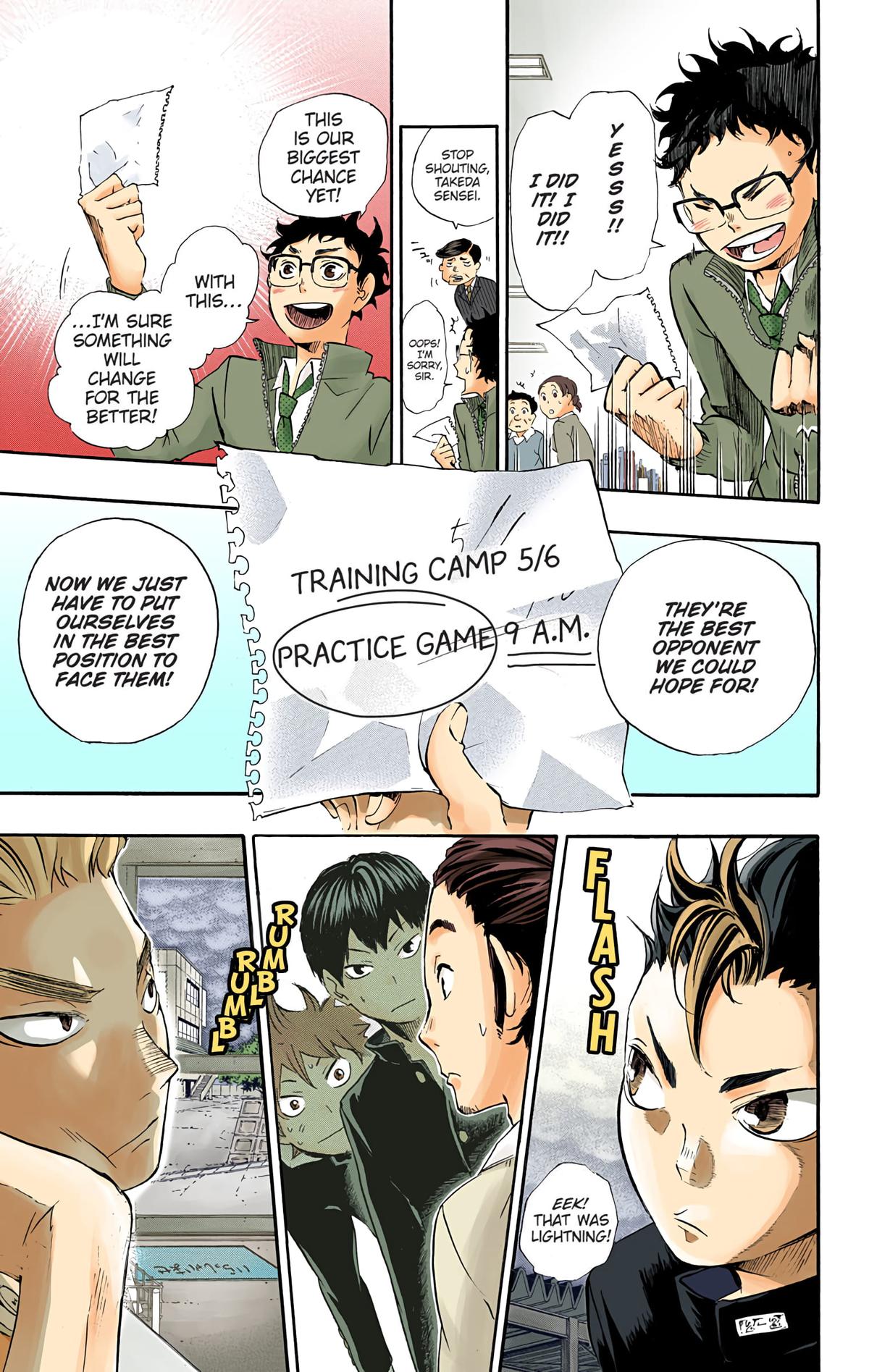 Read Haikyu!! (Color) Manga Online