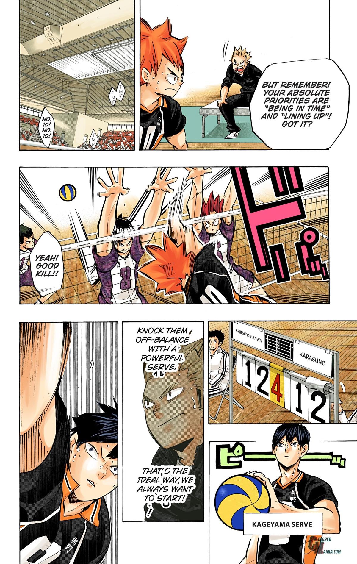 Read Haikyu!! (Color) Manga Online