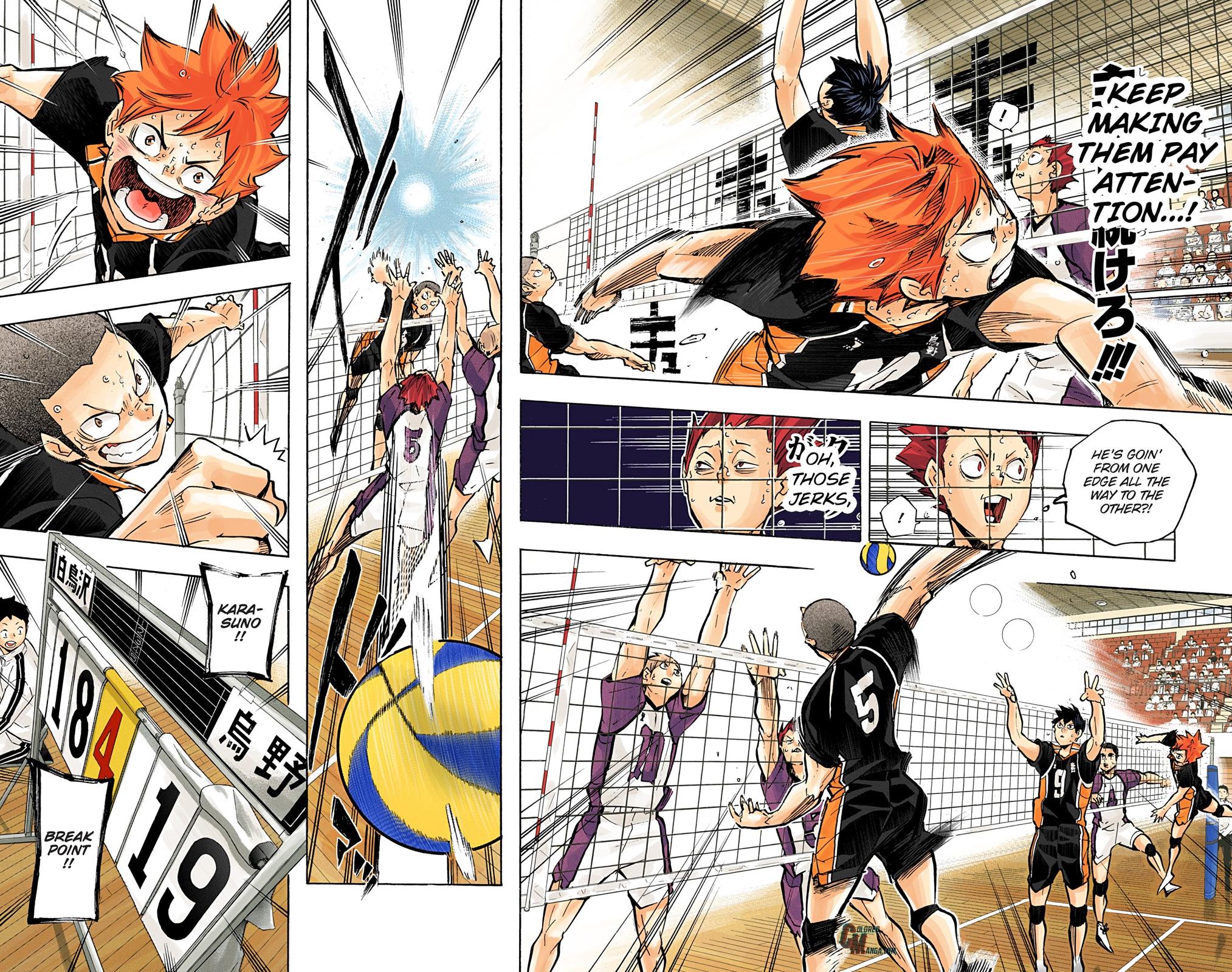 Read Haikyu!! (Color) Manga Online