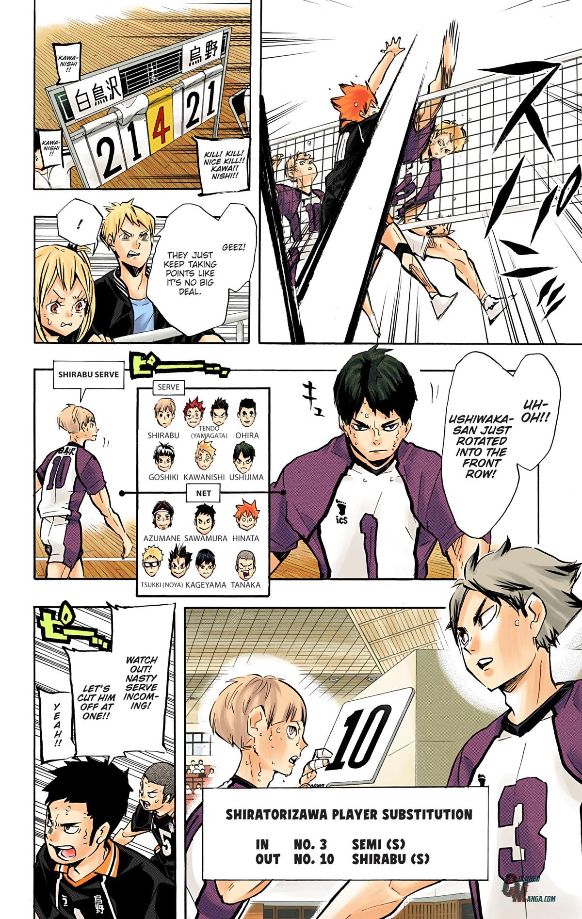 Read Haikyu!! (Color) Manga Online