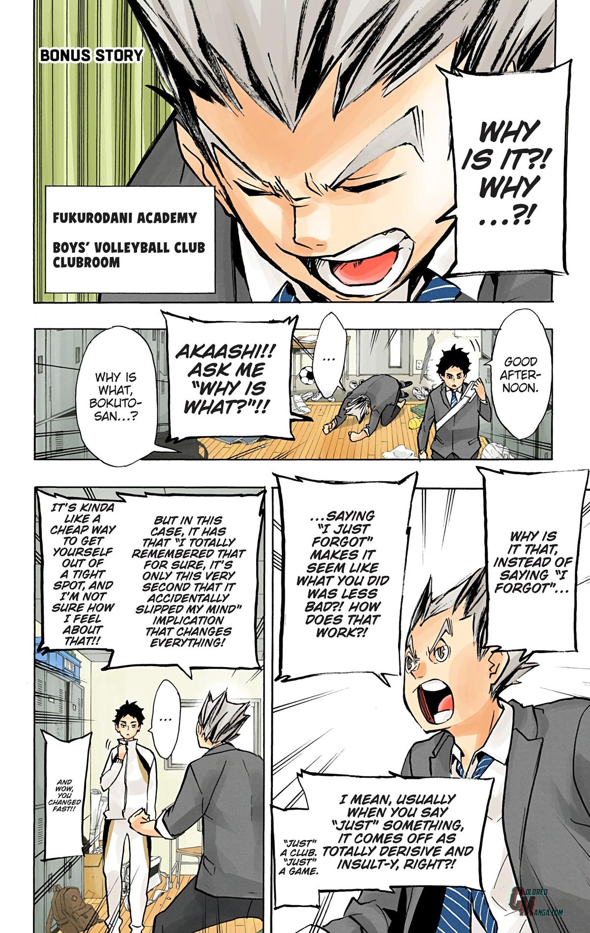 Read Haikyu!! (Color) Manga Online