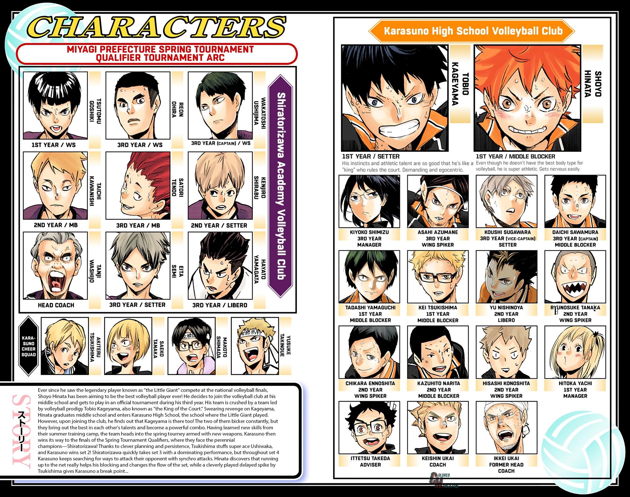 Read Haikyu!! (Color) Manga Online