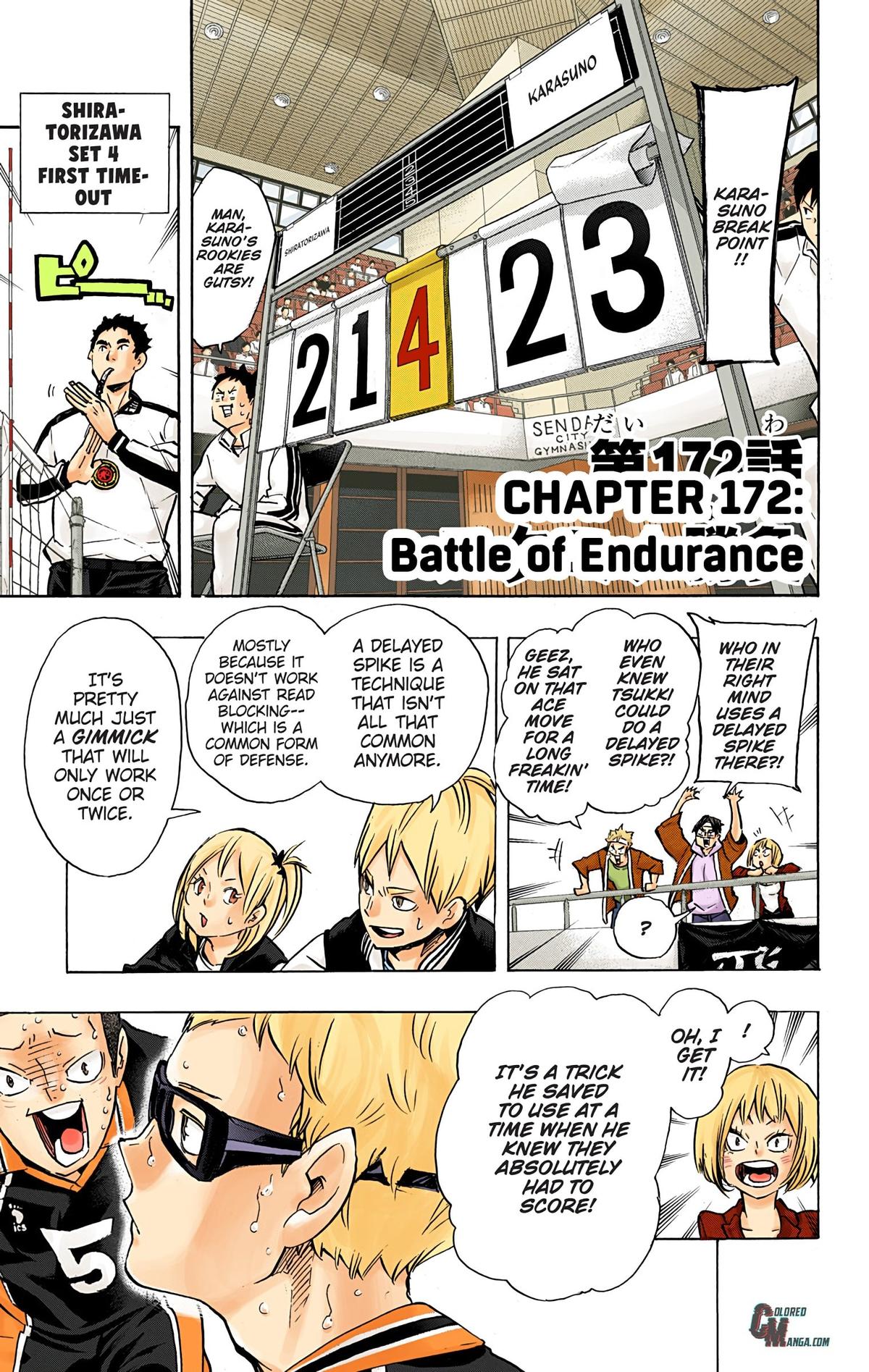 Read Haikyu!! (Color) Manga Online