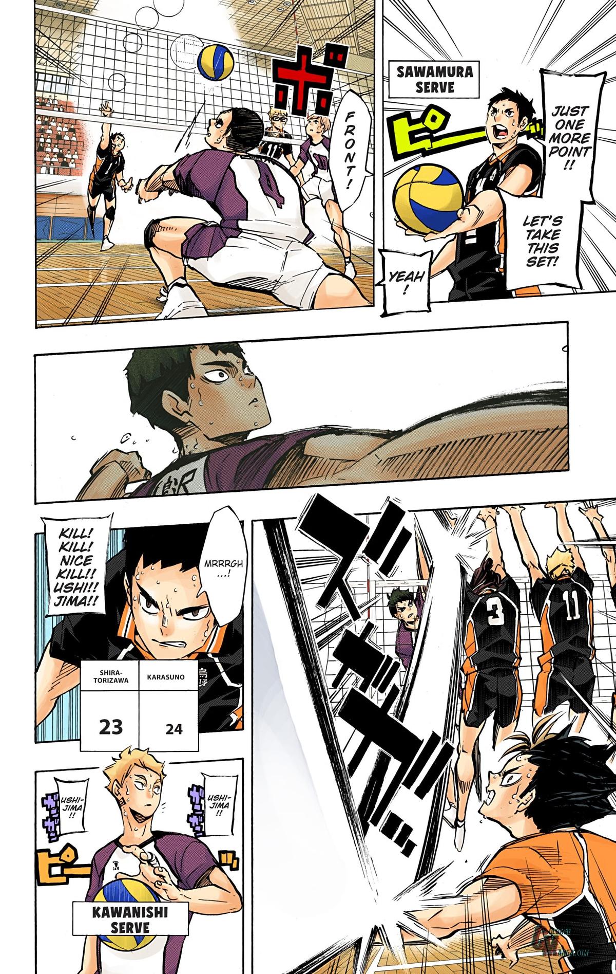 Read Haikyu!! (Color) Manga Online