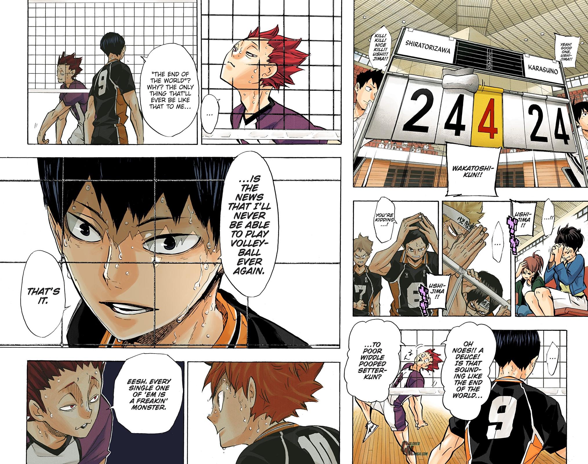 Read Haikyu!! (Color) Manga Online