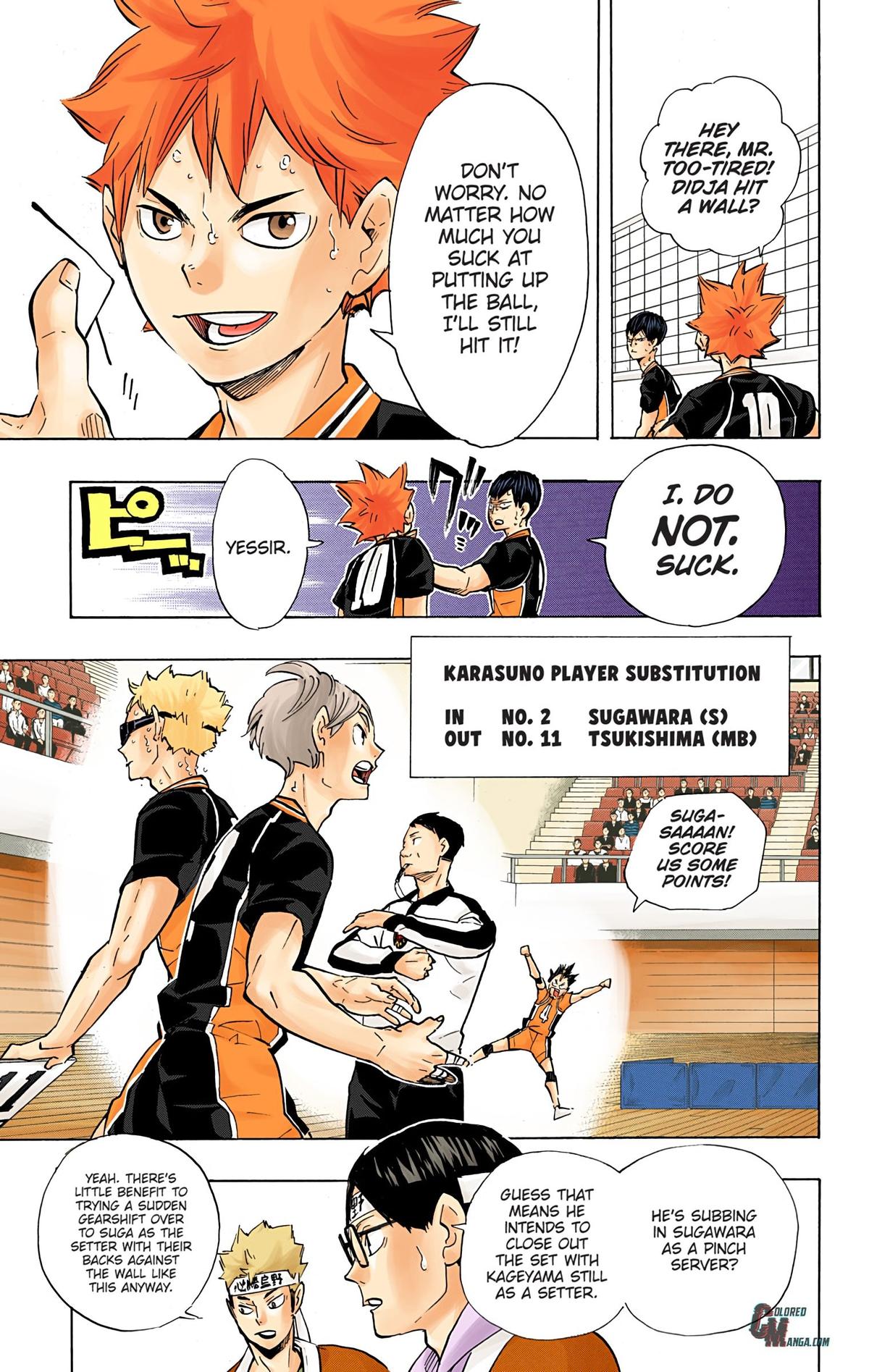 Read Haikyu!! (Color) Manga Online