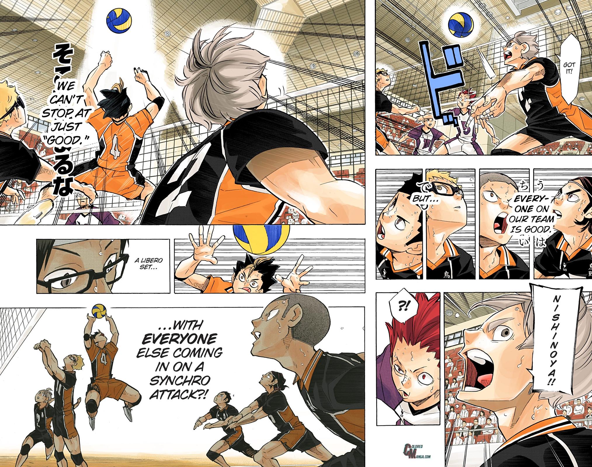 Read Haikyu!! (Color) Manga Online