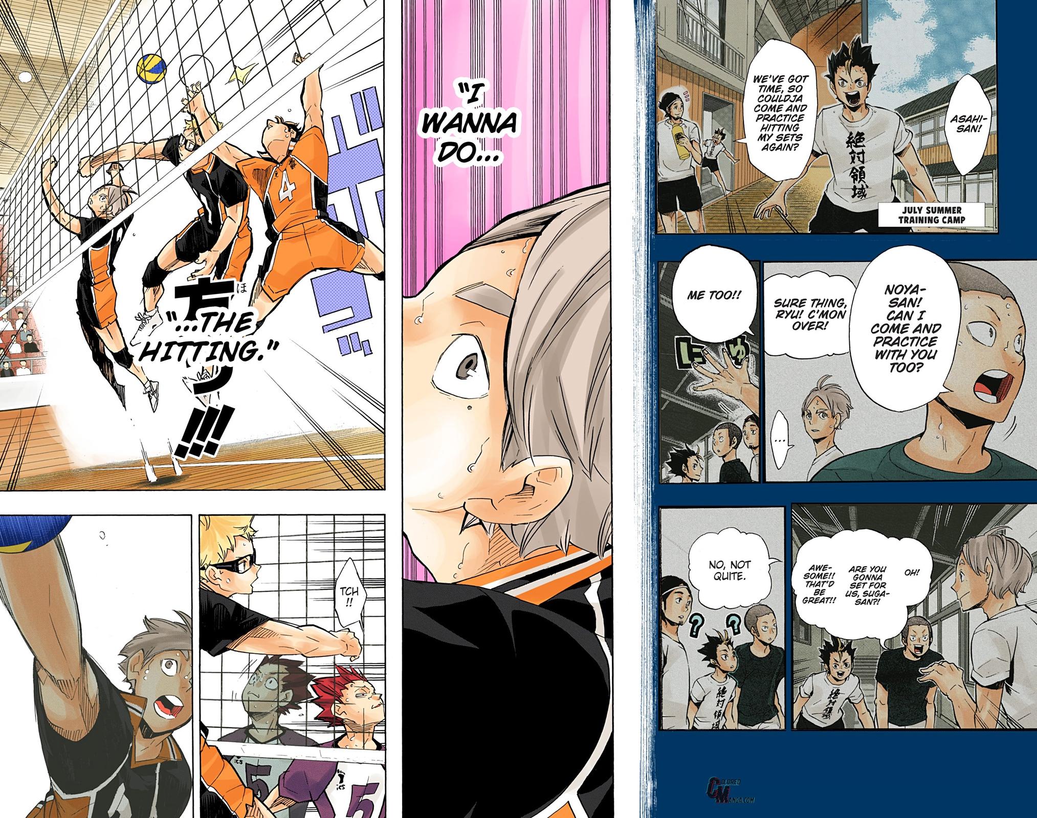 Read Haikyu!! (Color) Manga Online