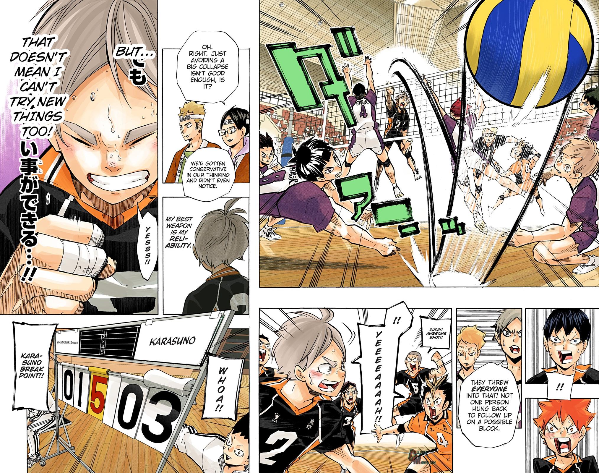 Read Haikyu!! (Color) Manga Online