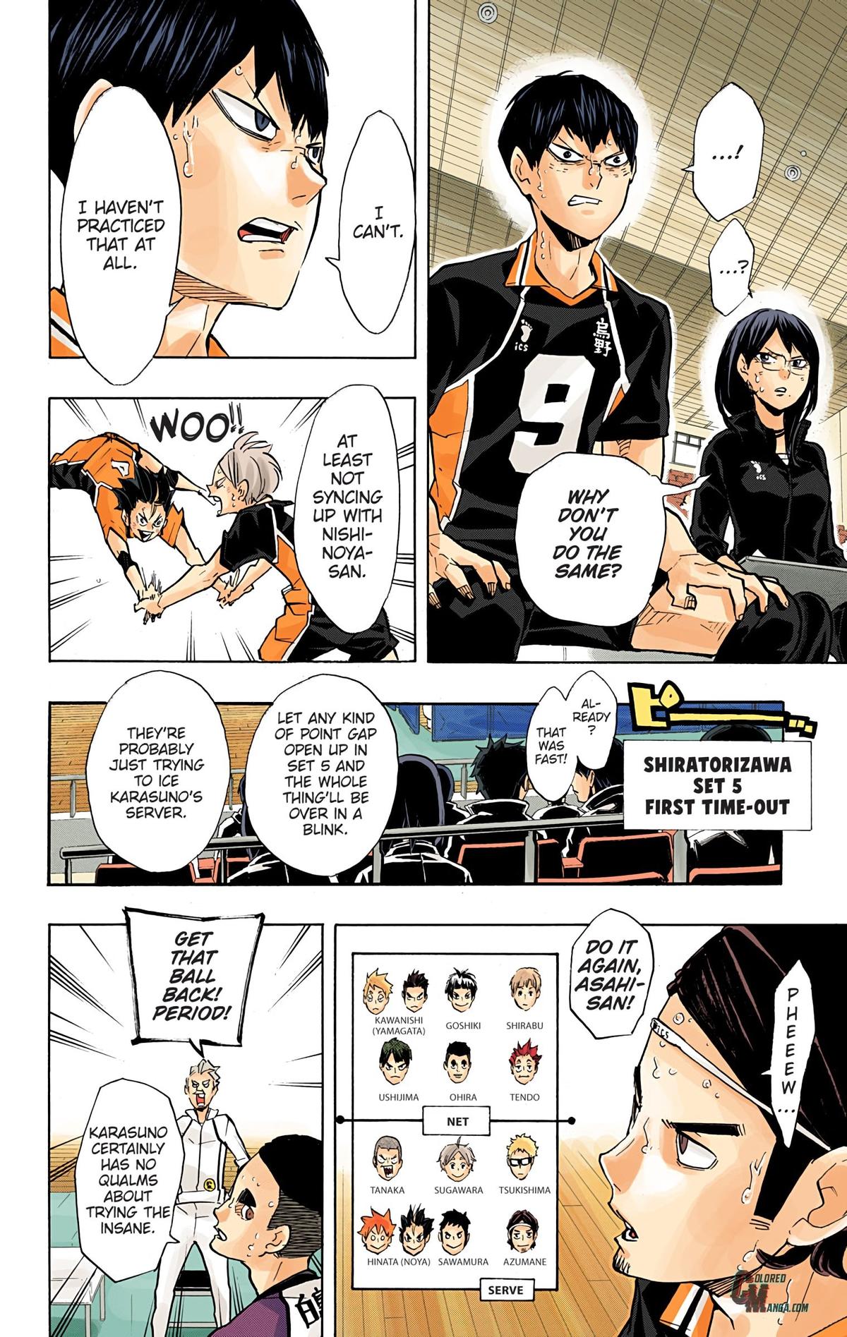 Read Haikyu!! (Color) Manga Online