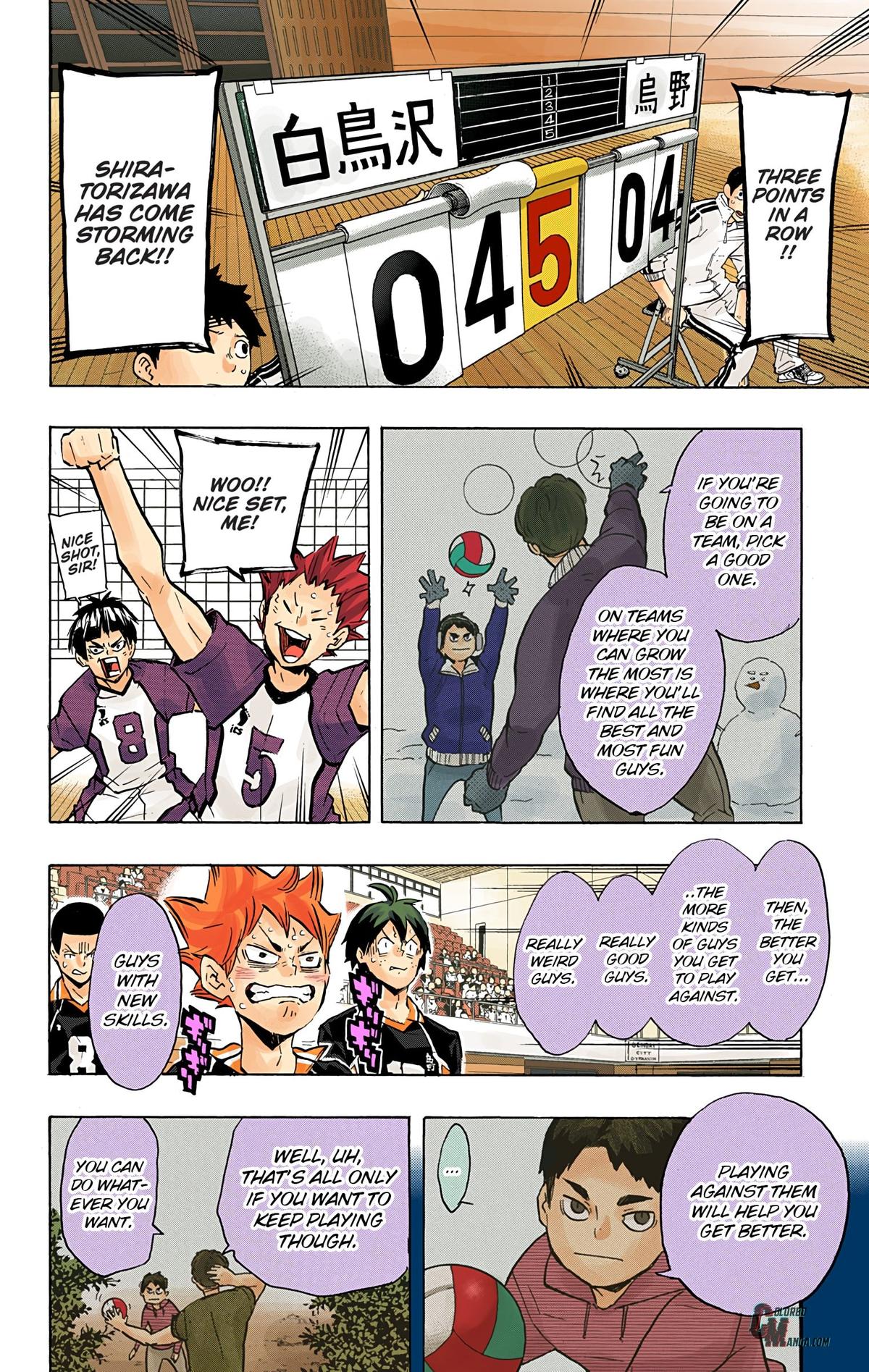 Read Haikyu!! (Color) Manga Online