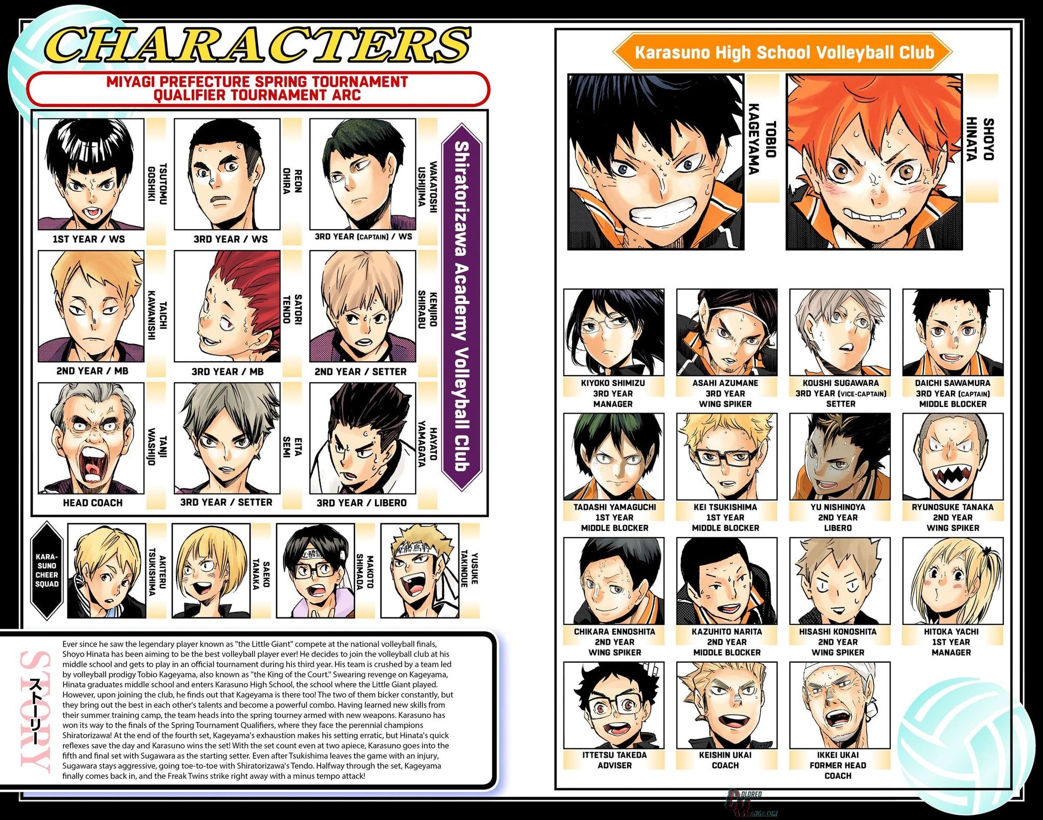 Read Haikyu!! (Color) Manga Online