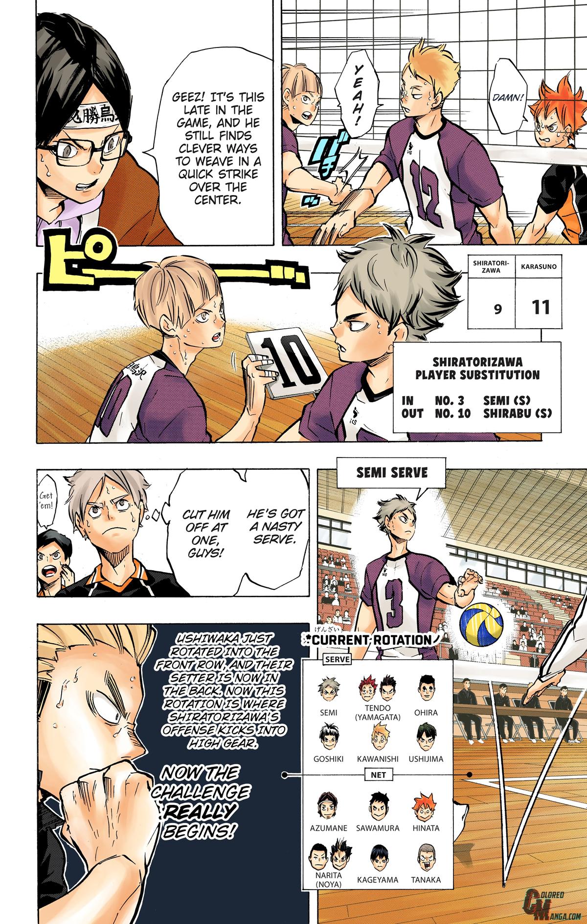 Read Haikyu!! (Color) Manga Online