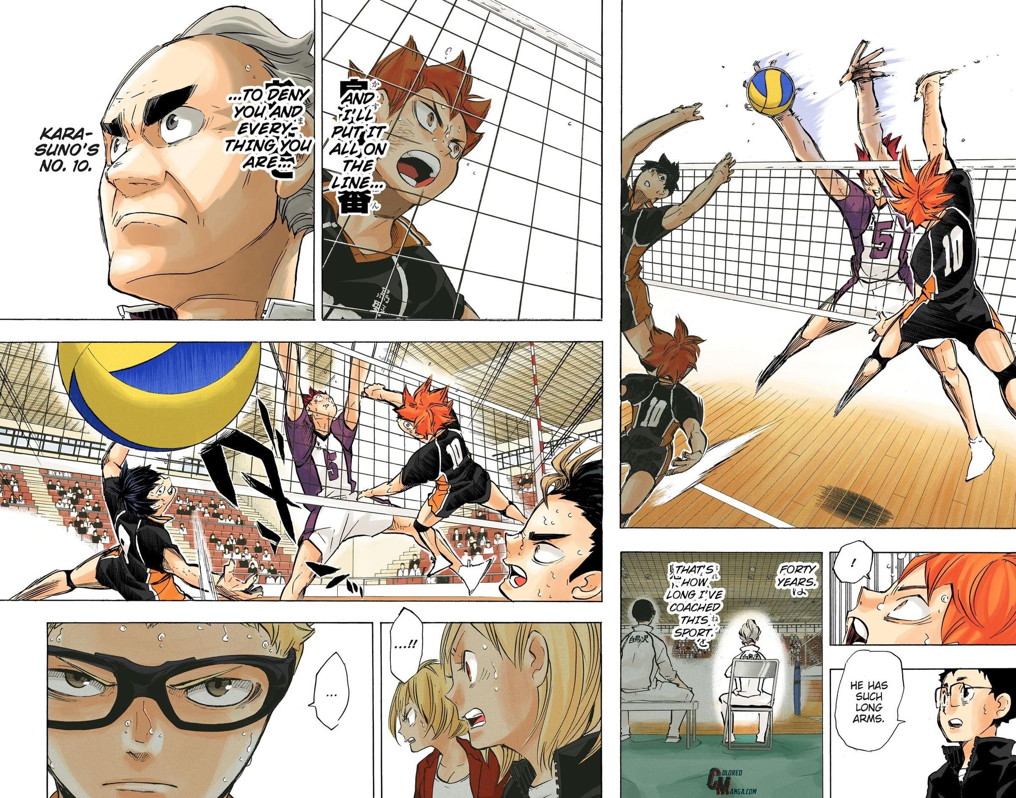 Read Haikyu!! (Color) Manga Online