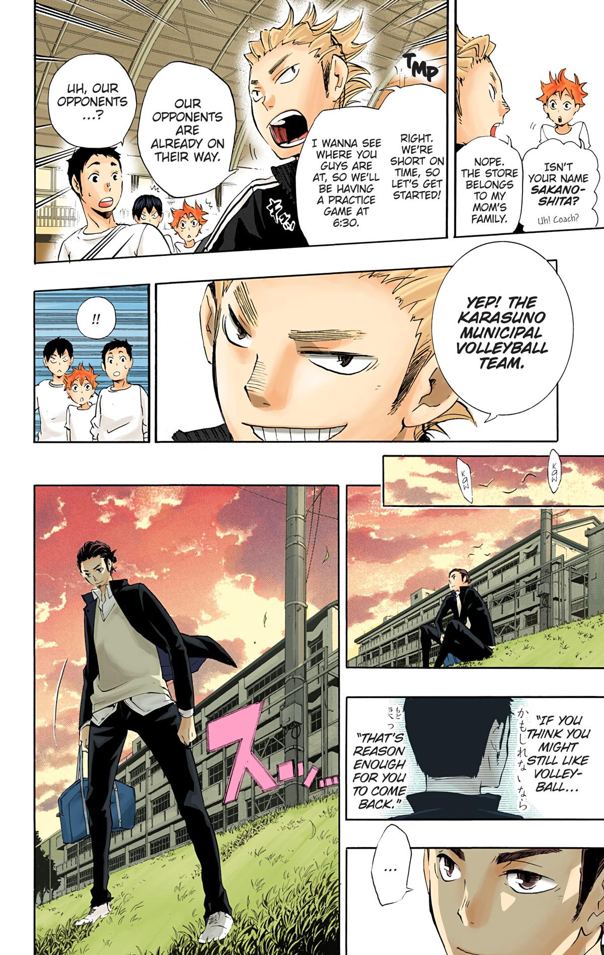 Read Haikyu!! (Color) Manga Online