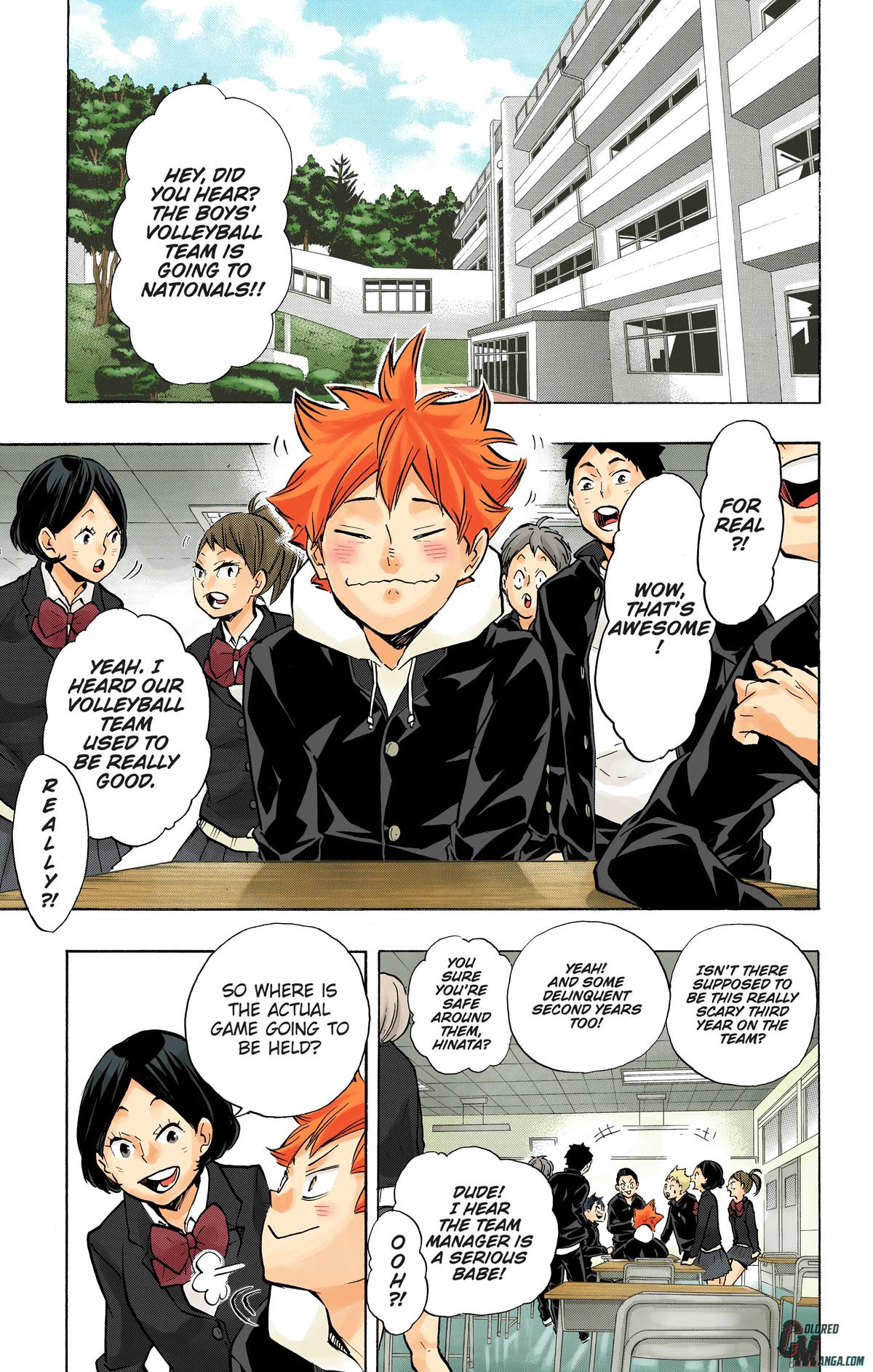 Read Haikyu!! (Color) Manga Online