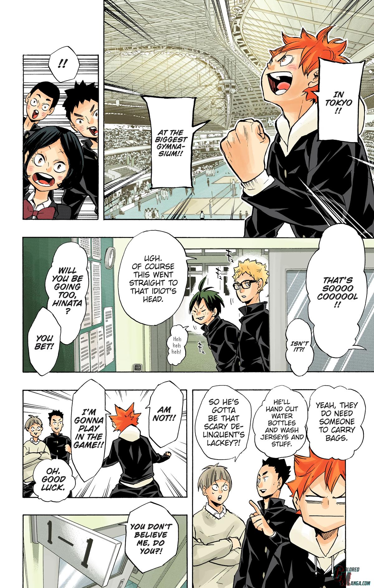 Read Haikyu!! (Color) Manga Online