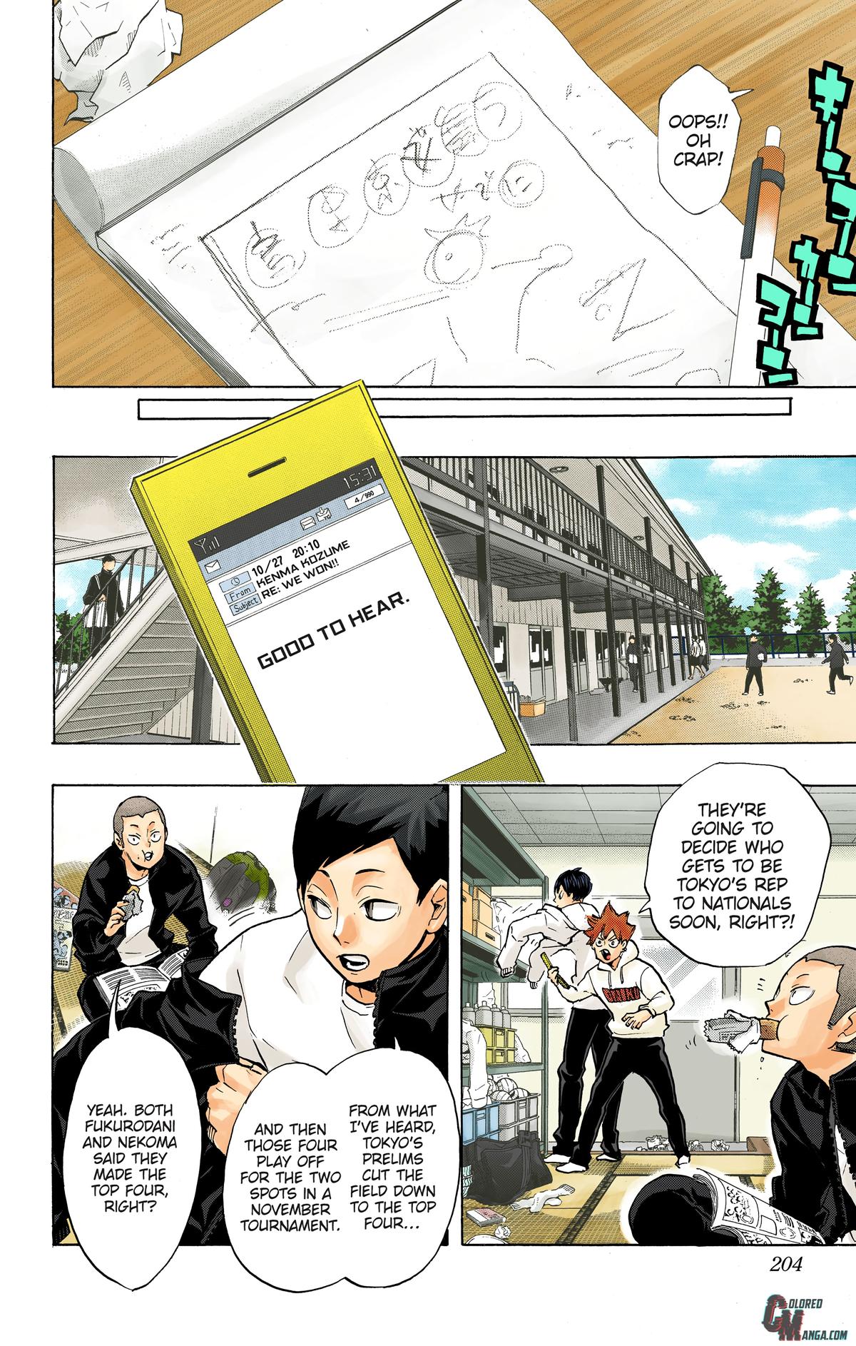 Read Haikyu!! (Color) Manga Online