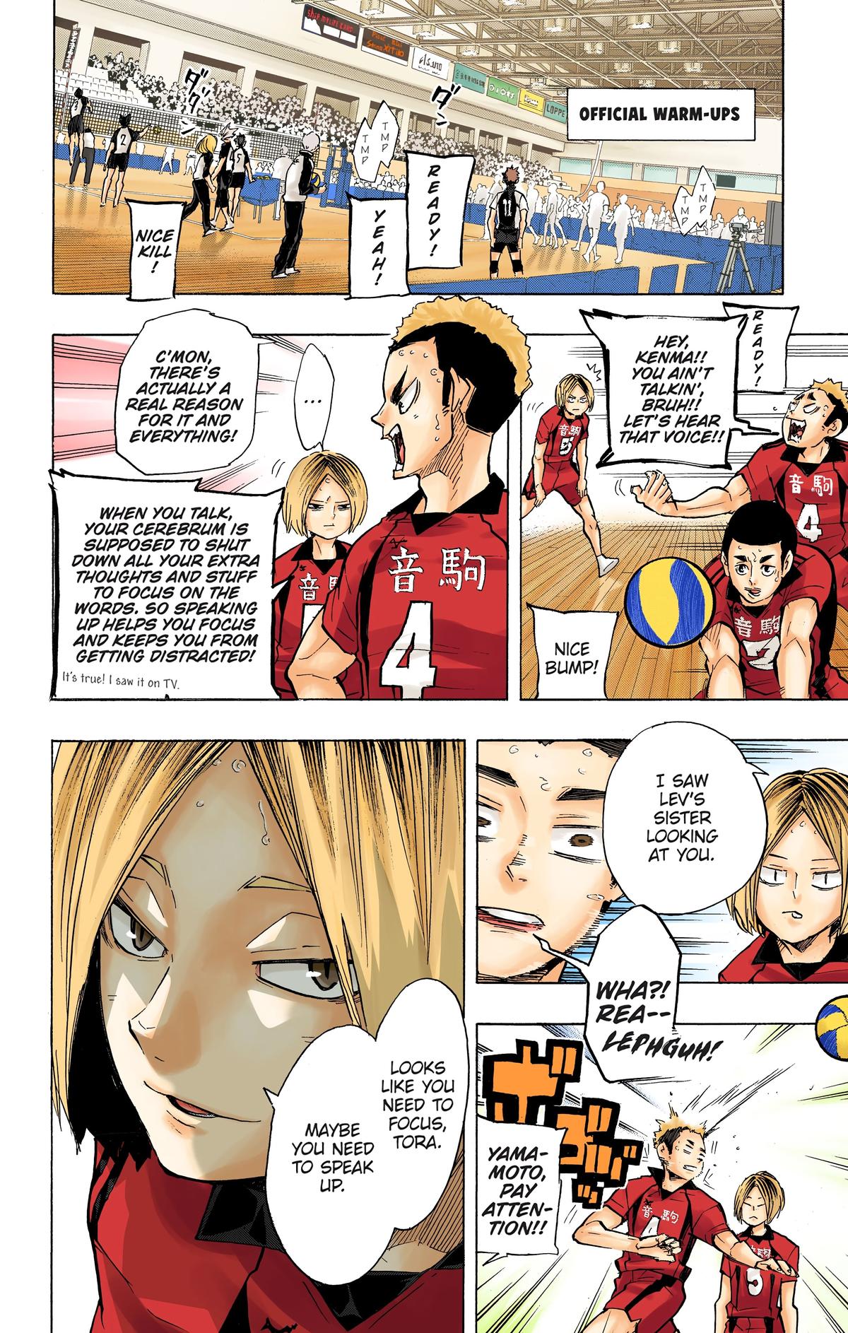 Read Haikyu!! (Color) Manga Online