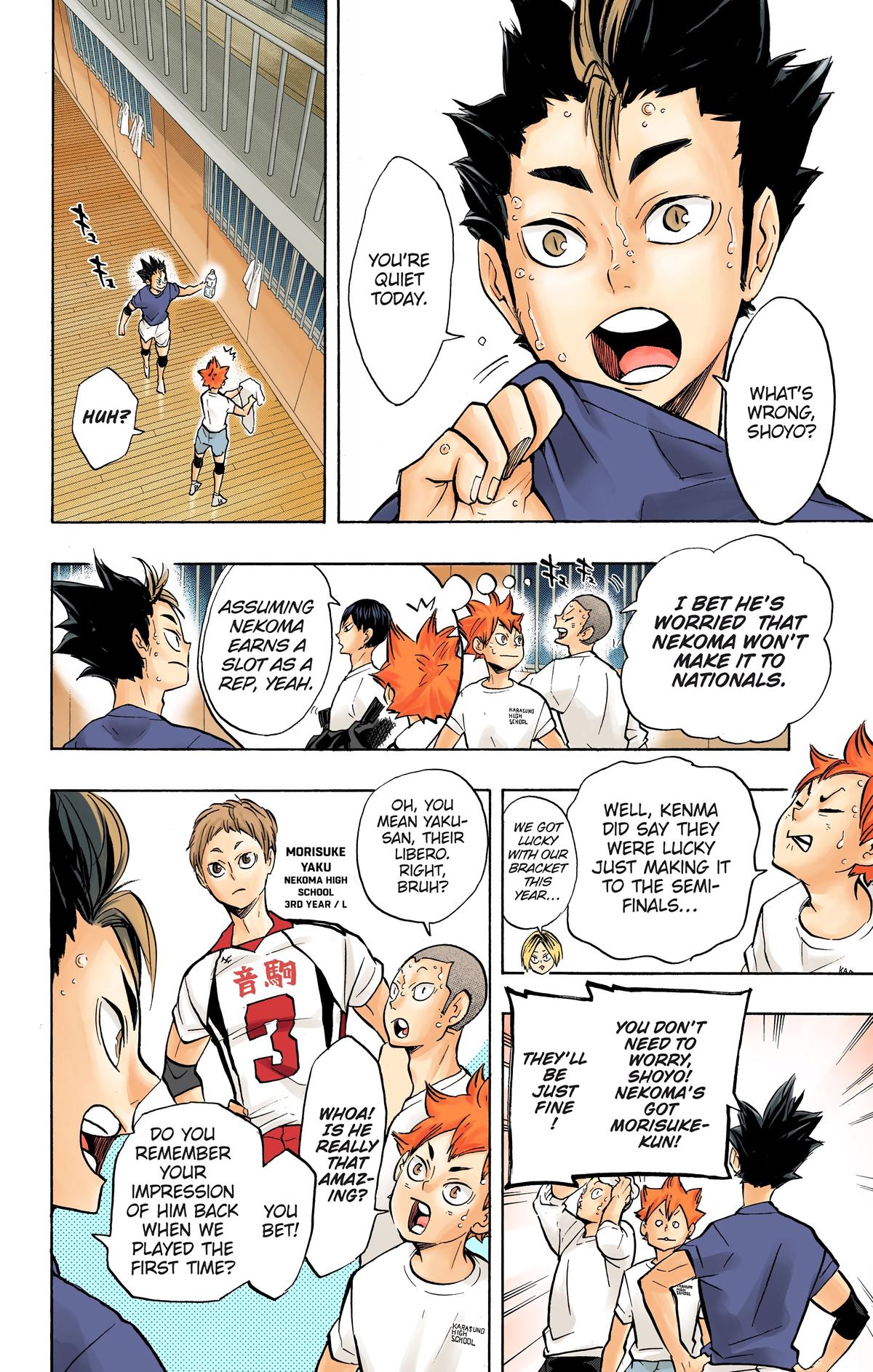 Read Haikyu!! (Color) Manga Online