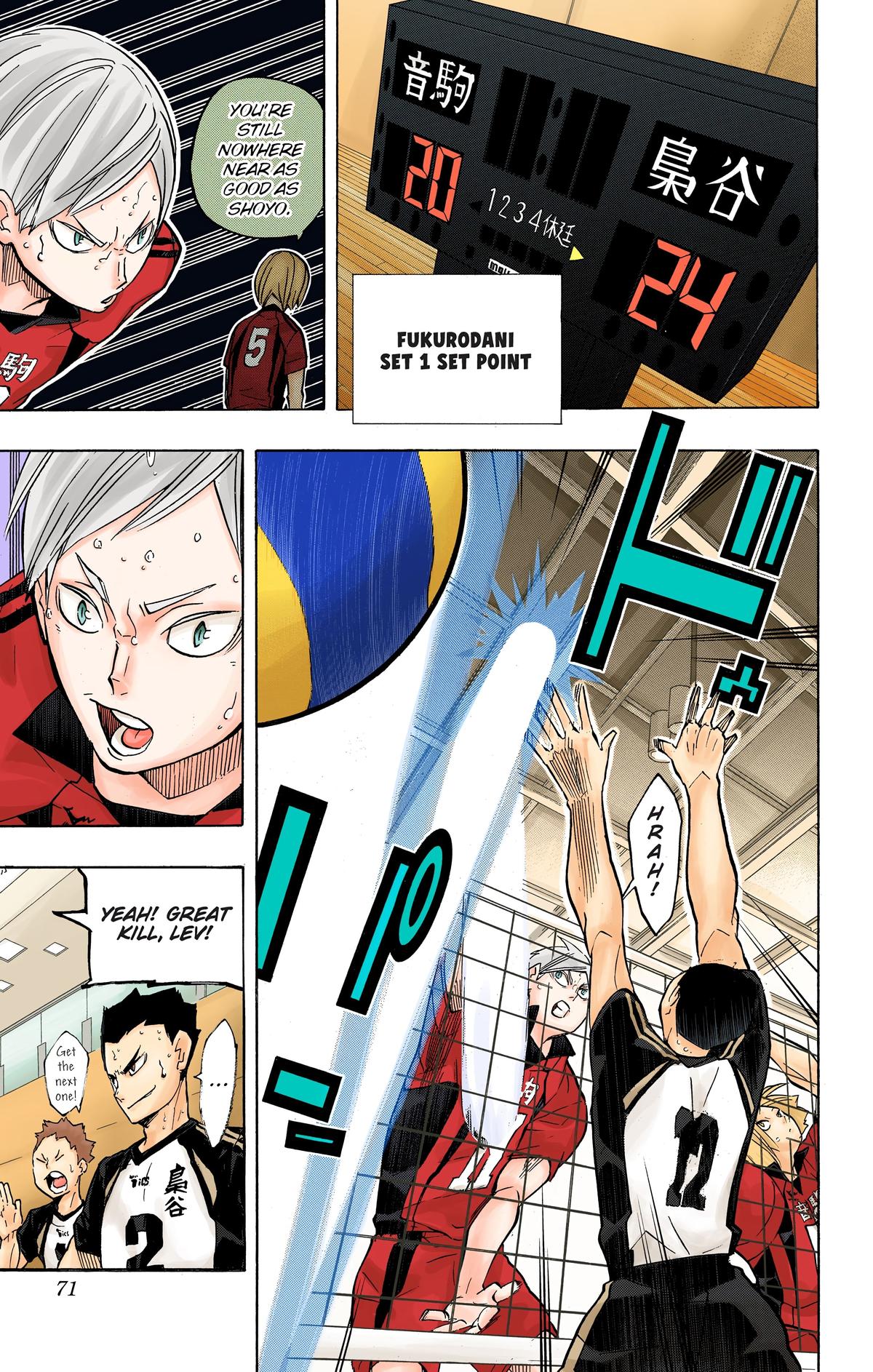 Read Haikyu!! (Color) Manga Online