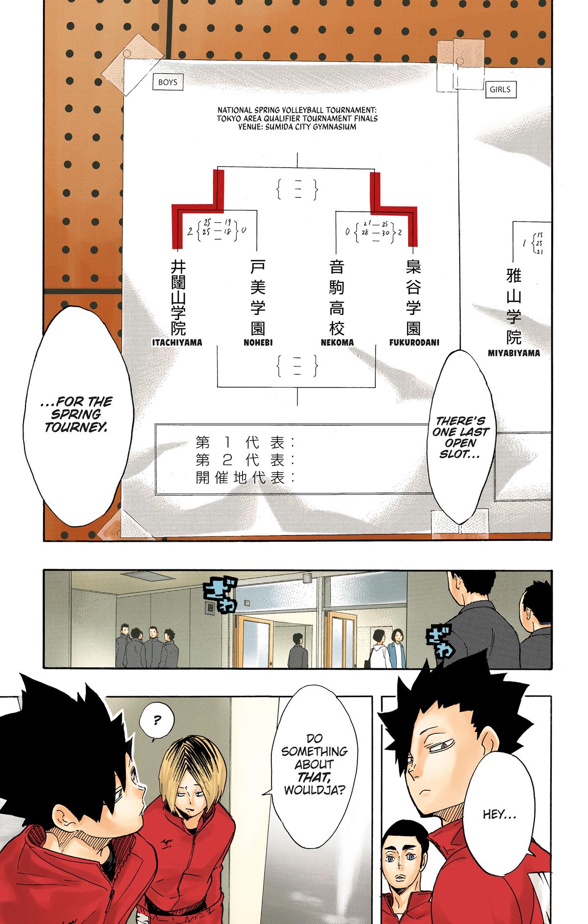 Read Haikyu!! (Color) Manga Online