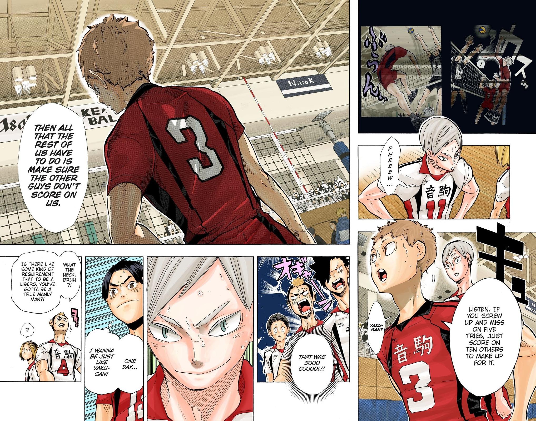 Read Haikyu!! (Color) Manga Online