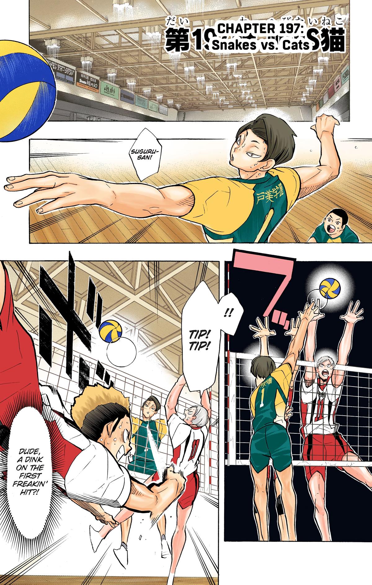 Read Haikyu!! (Color) Manga Online