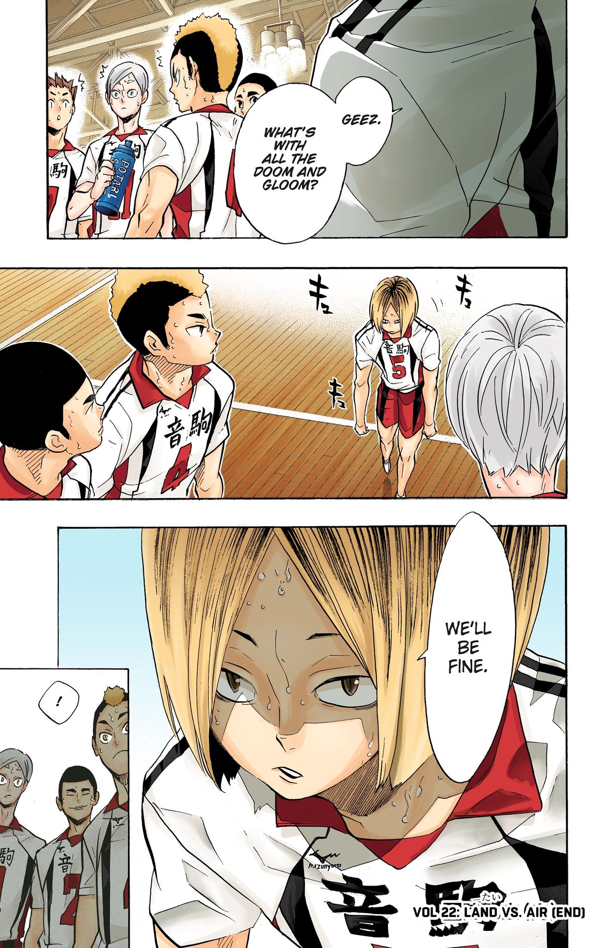 Read Haikyu!! (Color) Manga Online
