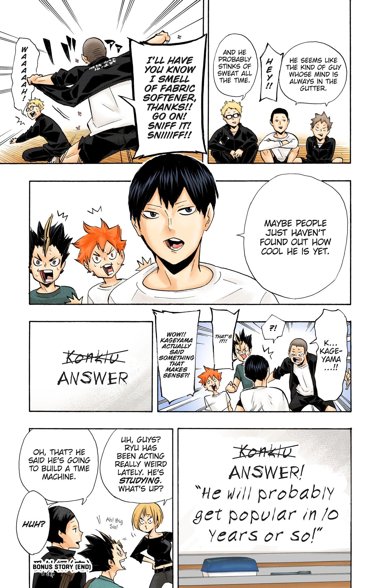 Read Haikyu!! (Color) Manga Online