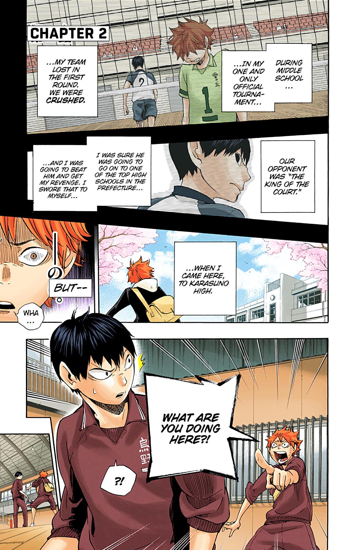 Read Haikyu!! (Color) Manga Online