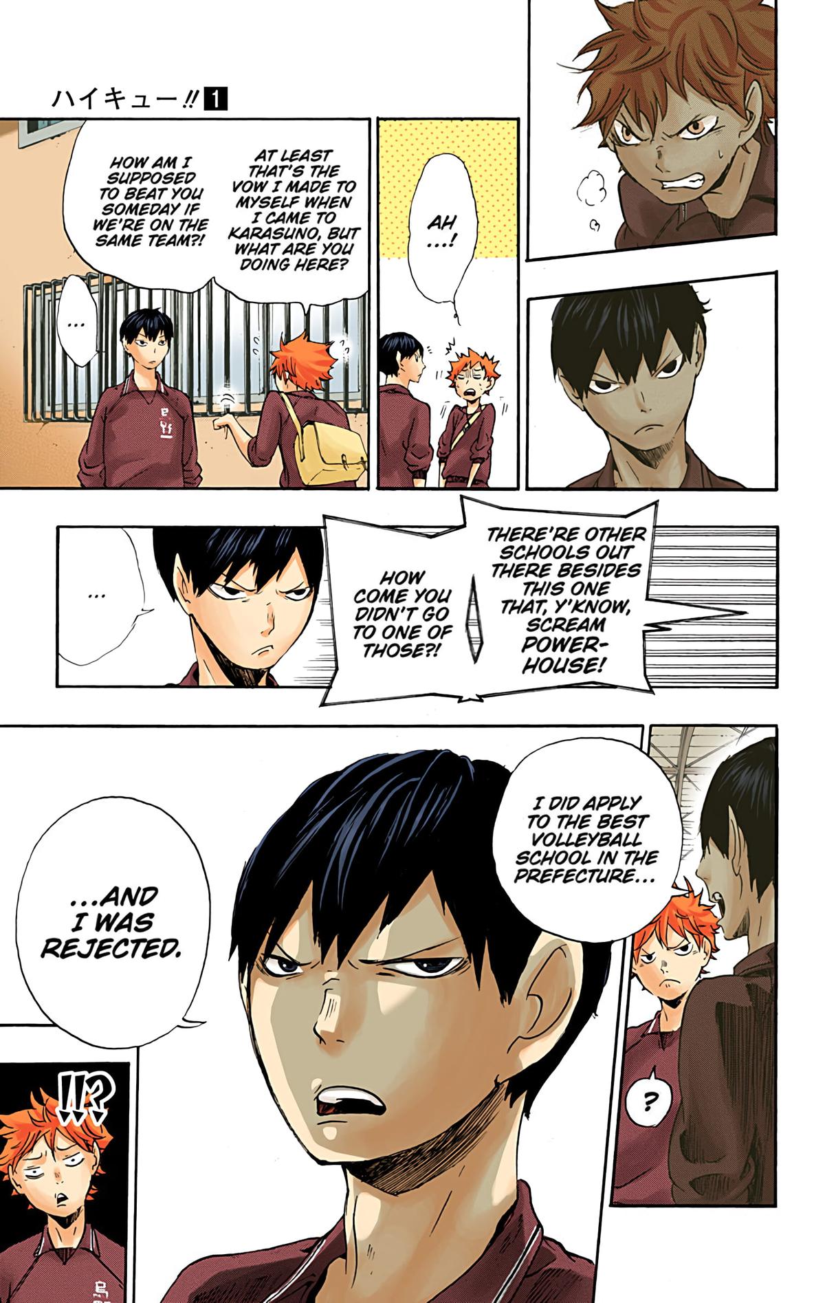 Read Haikyu!! (Color) Manga Online