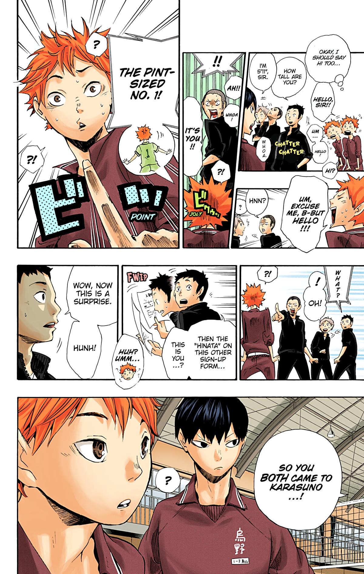 Read Haikyu!! (Color) Manga Online