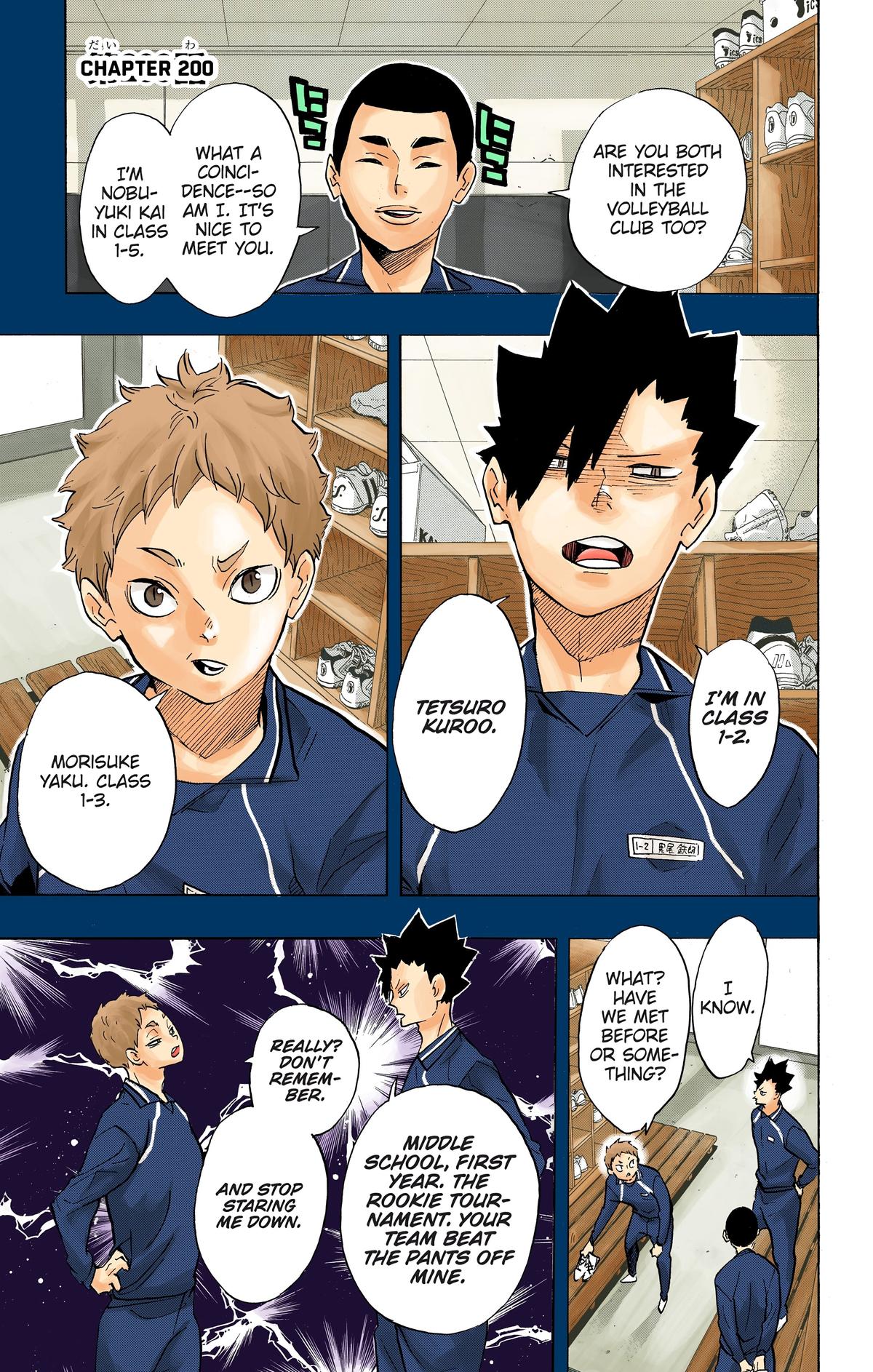 Read Haikyu!! (Color) Manga Online