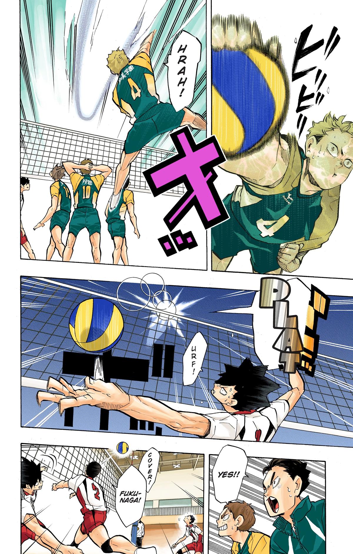 Read Haikyu!! (Color) Manga Online