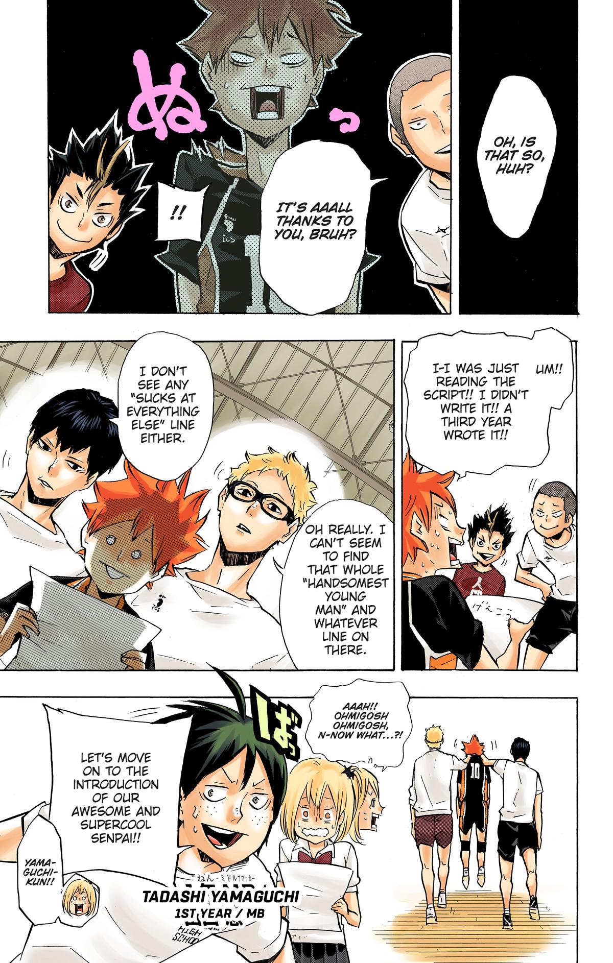 Read Haikyu!! (Color) Manga Online
