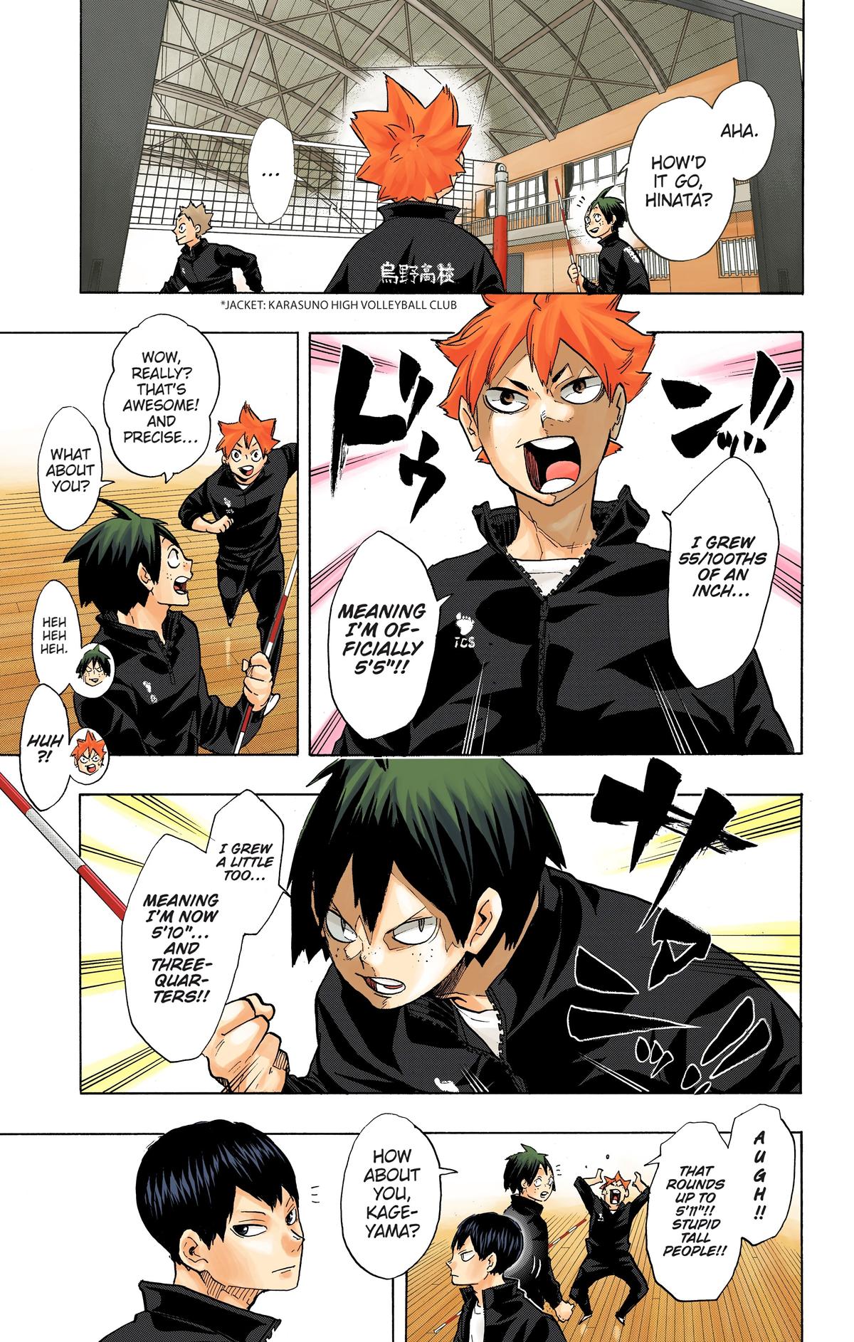 Read Haikyu!! (Color) Manga Online